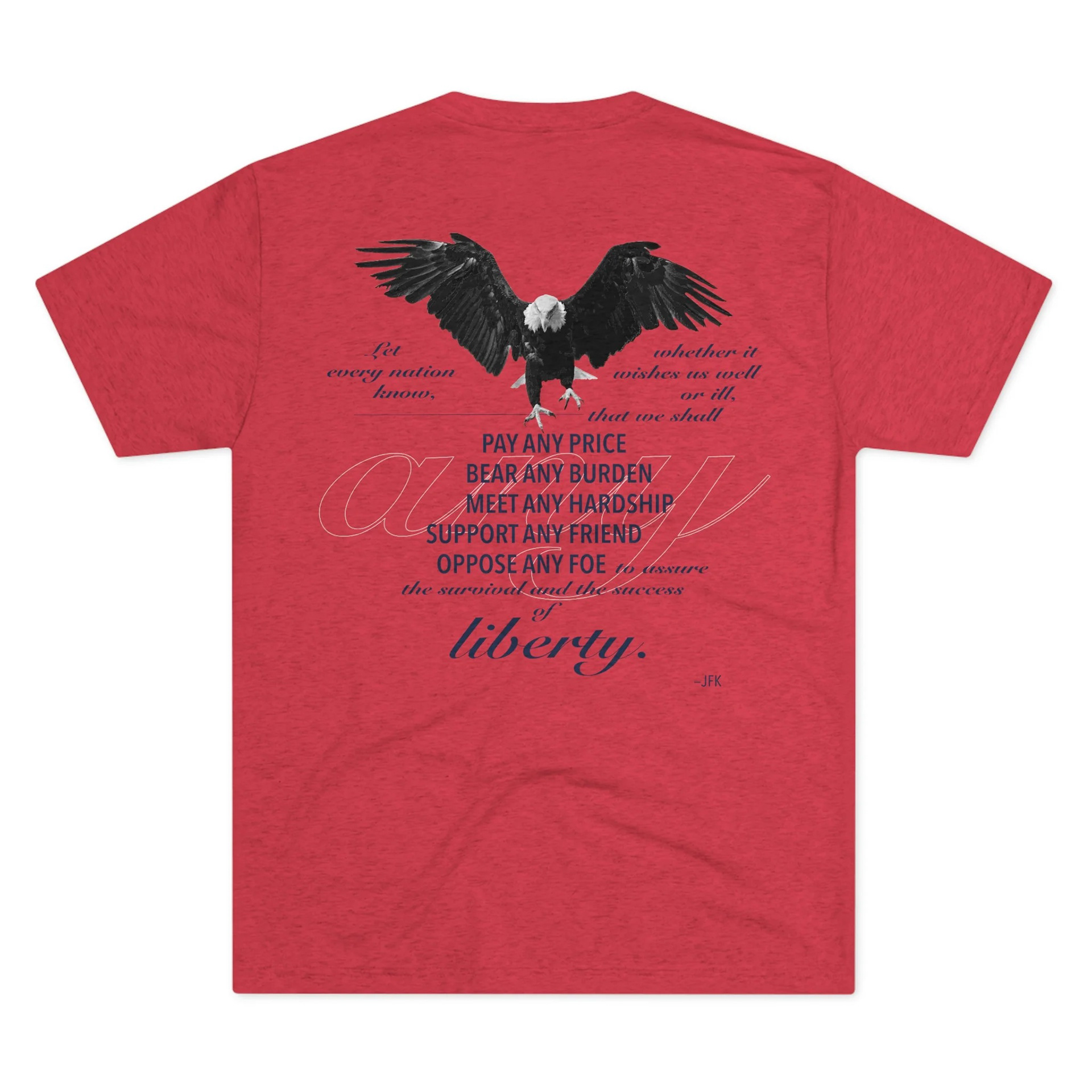 Pay Any Price T-shirt Design, back