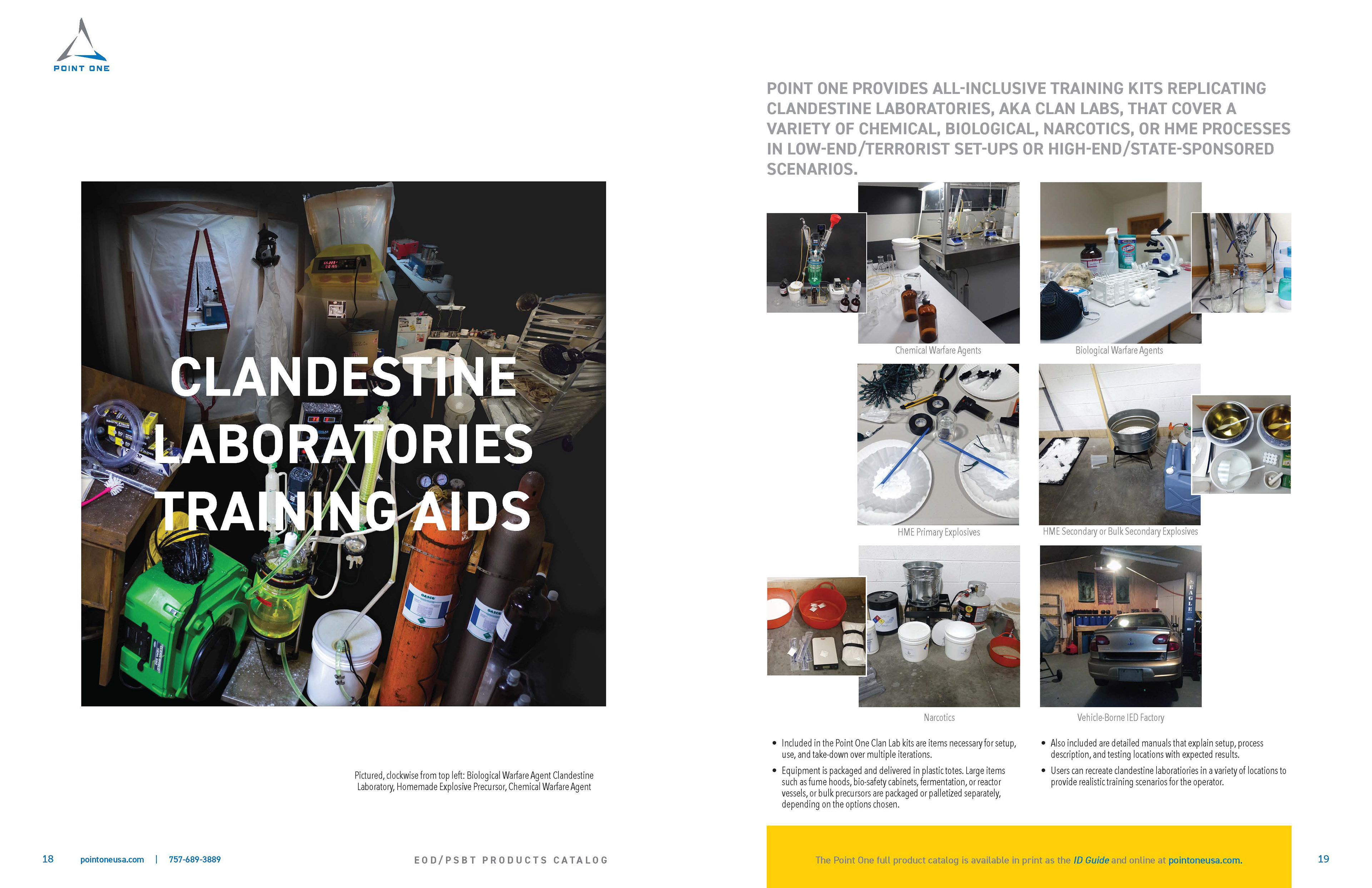 A Point One Product Catalog, inside pages
