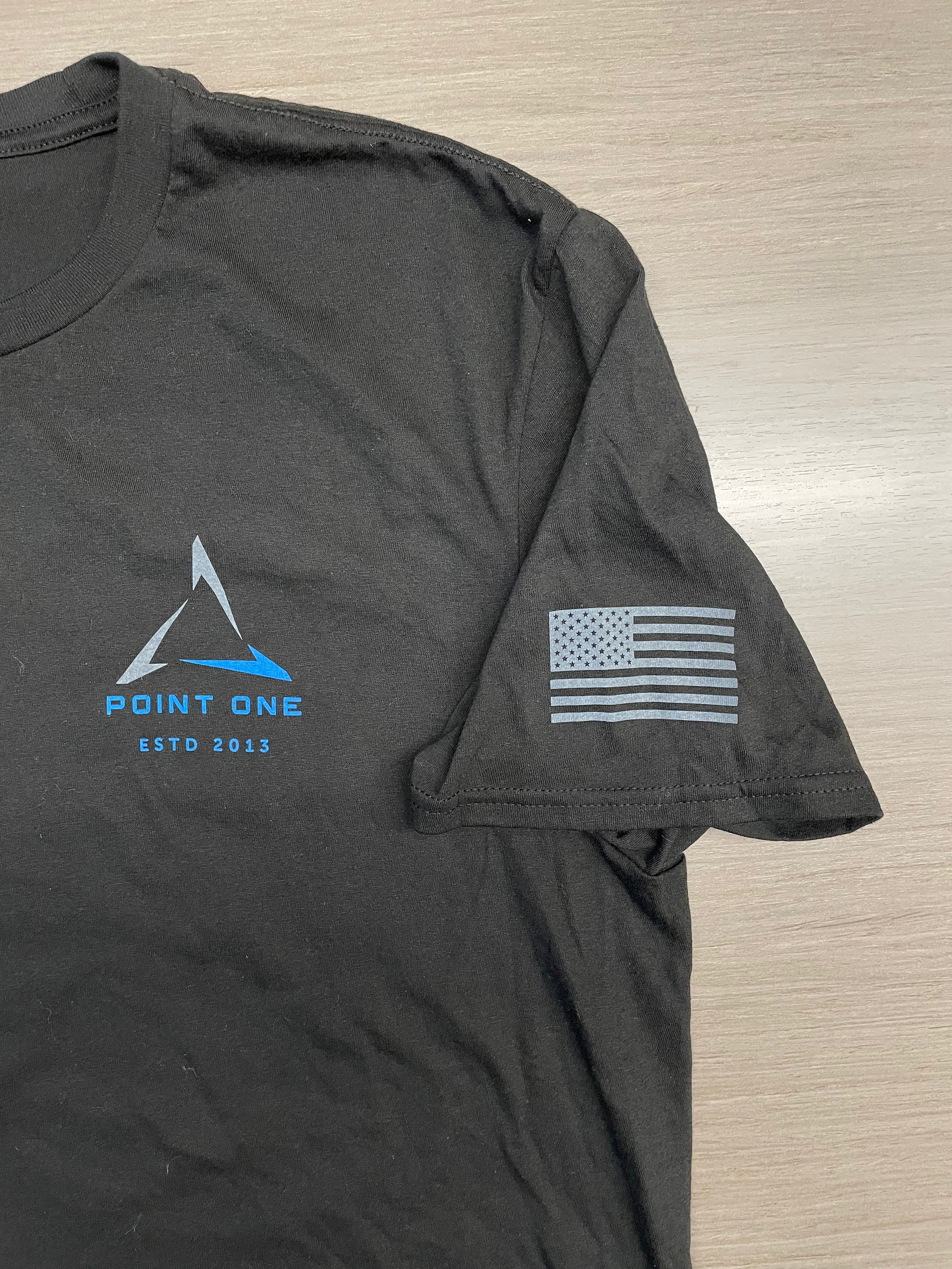 sleeve print with flag
