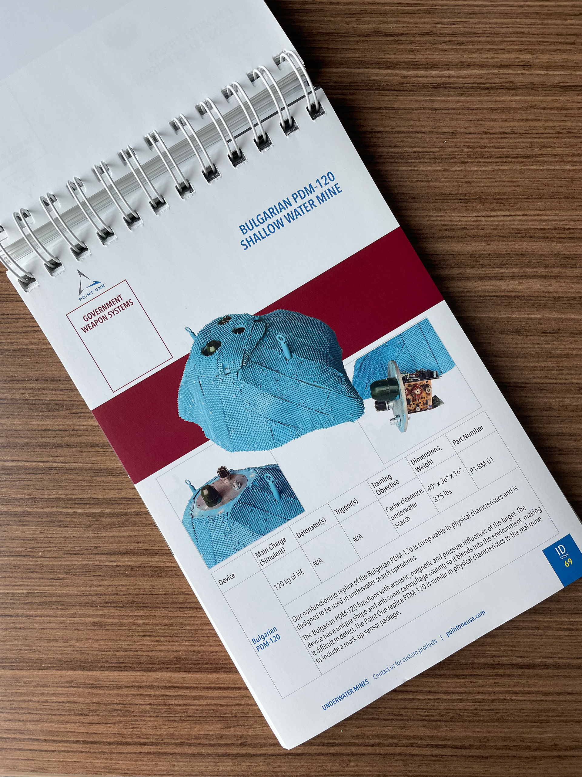 Product Catalog aka ID Guide, inside page sample