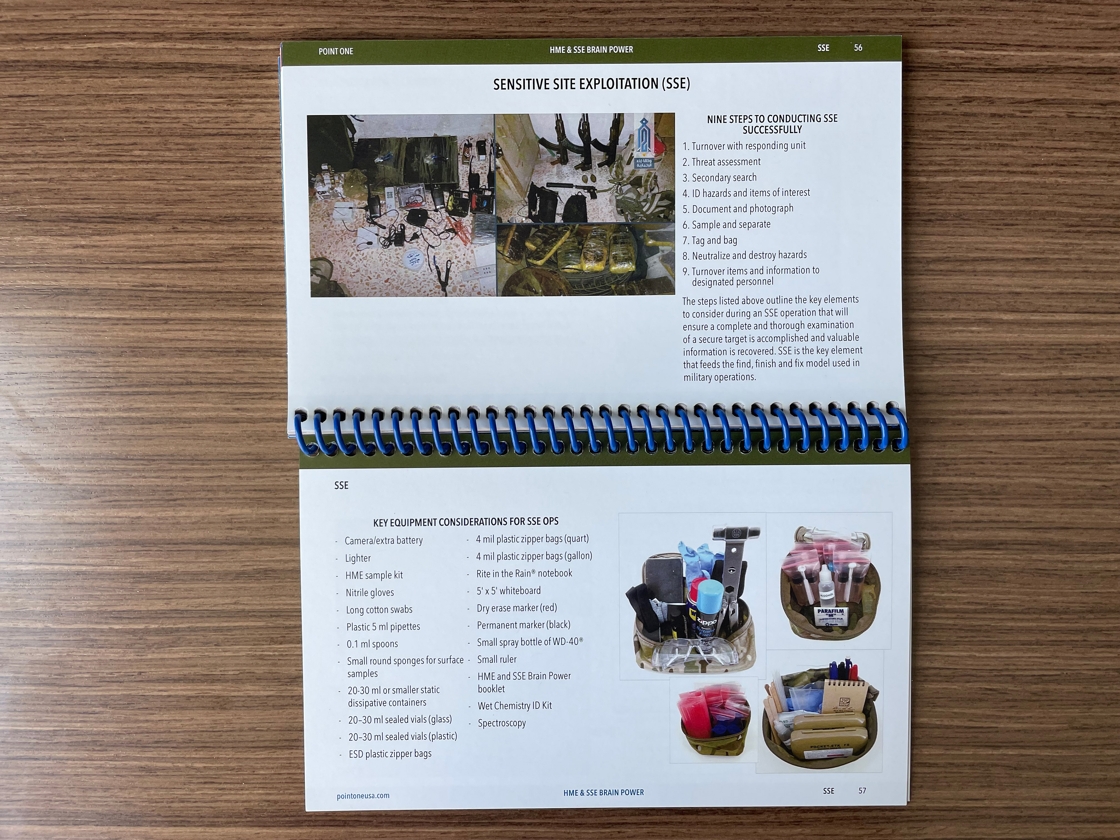 Homemade Explosives Reference Book, inside pages