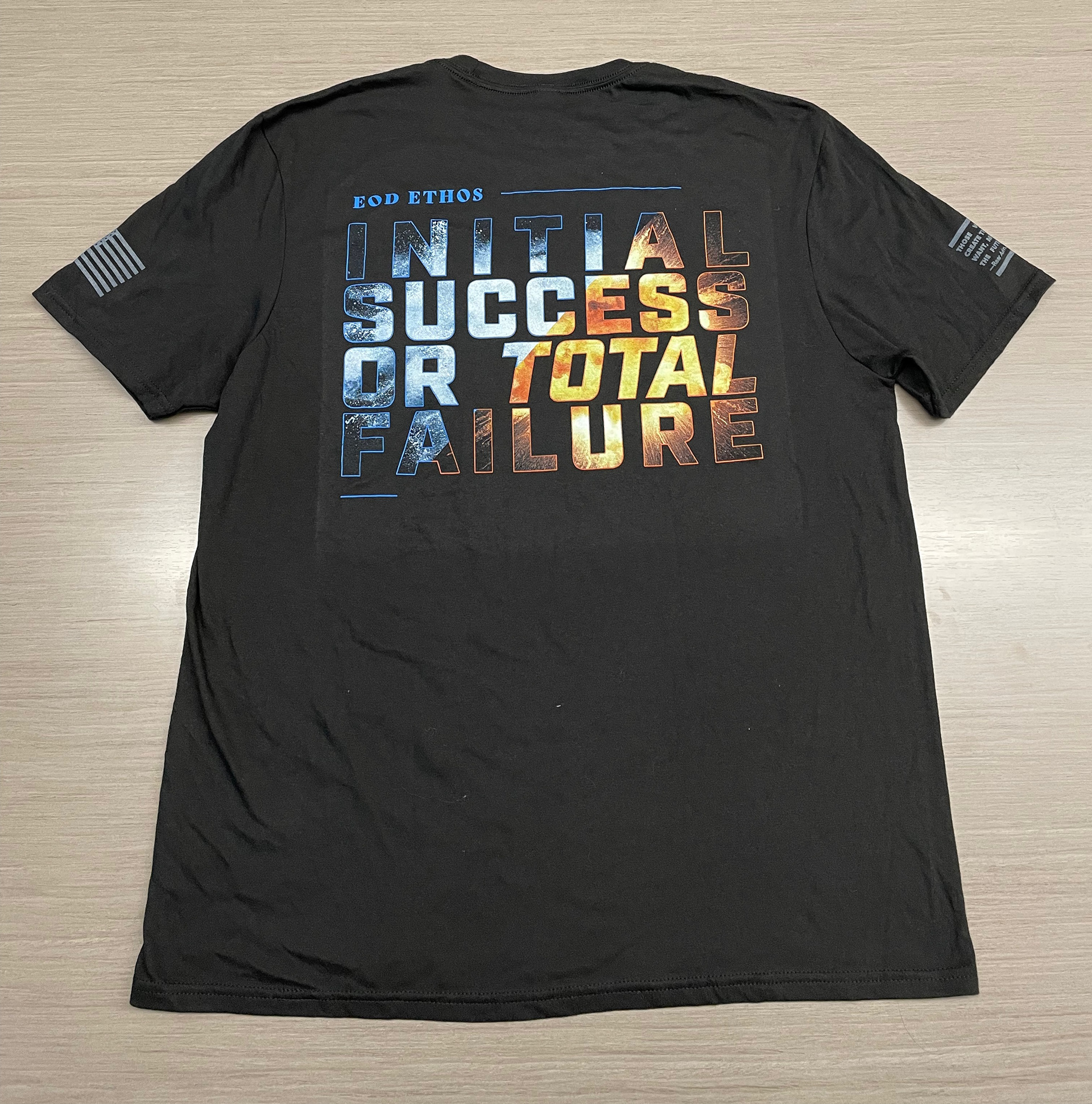 back print of the shirt