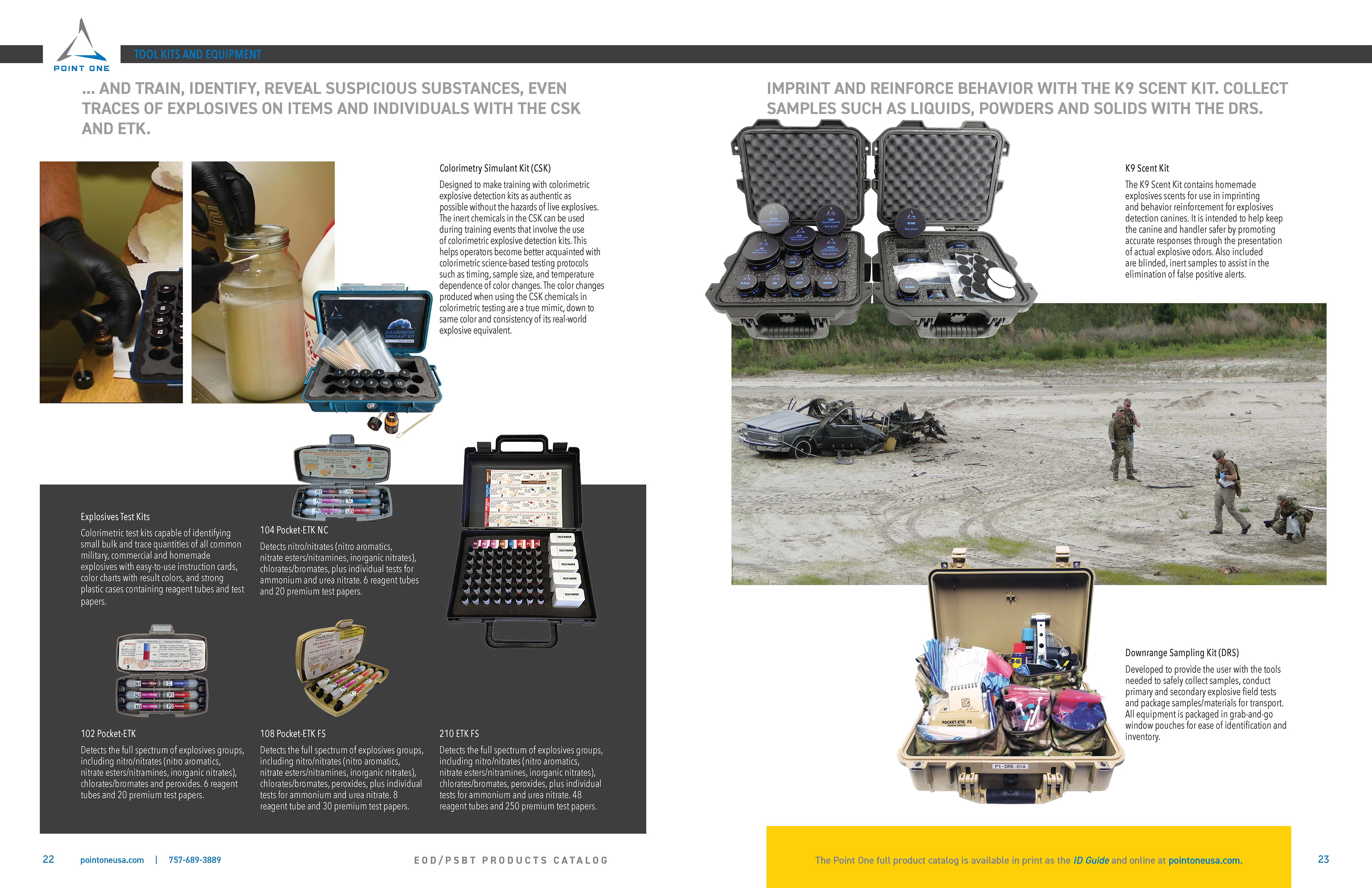A Point One Product Catalog, inside pages