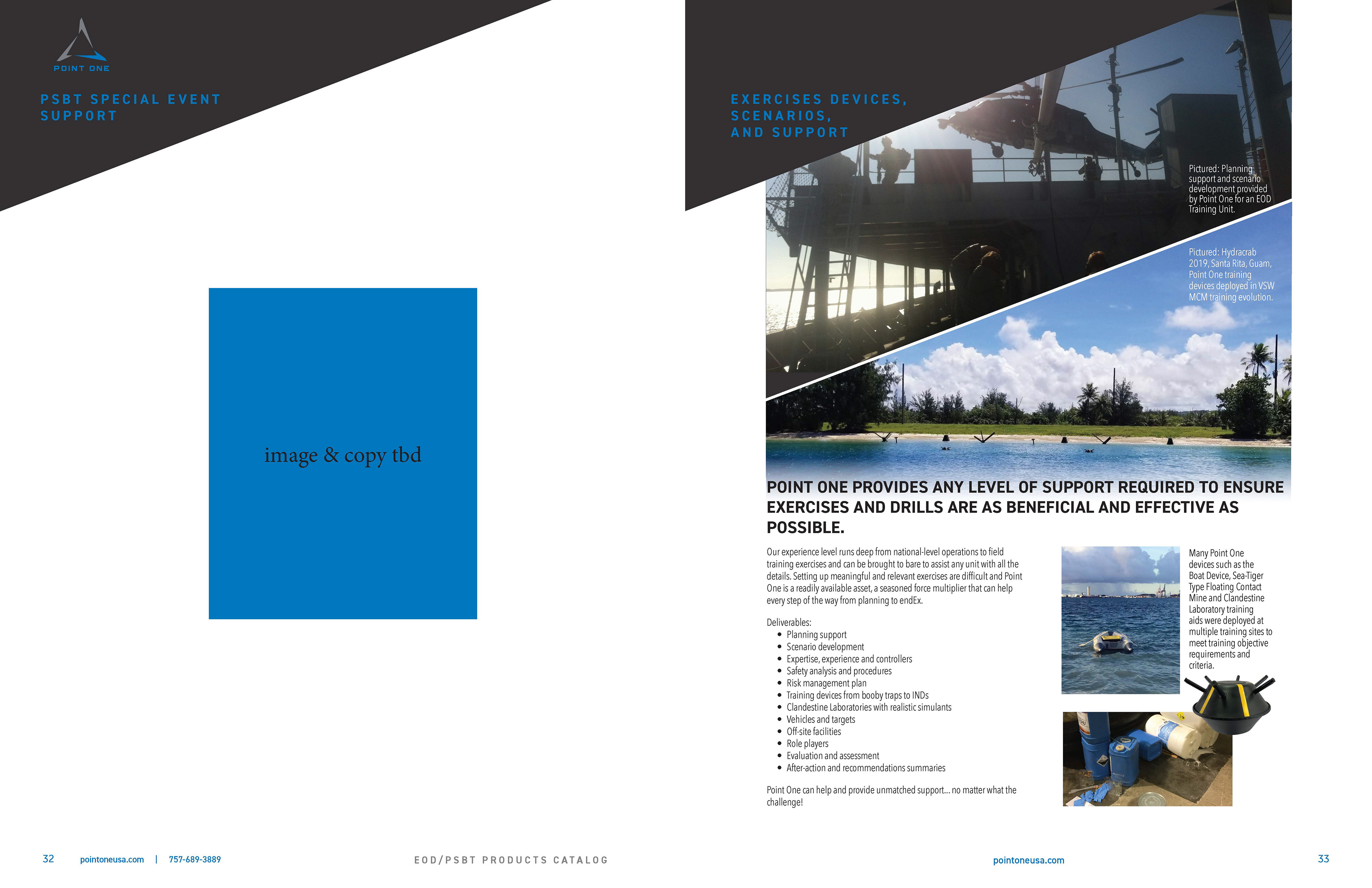 A Point One Product Catalog, inside pages