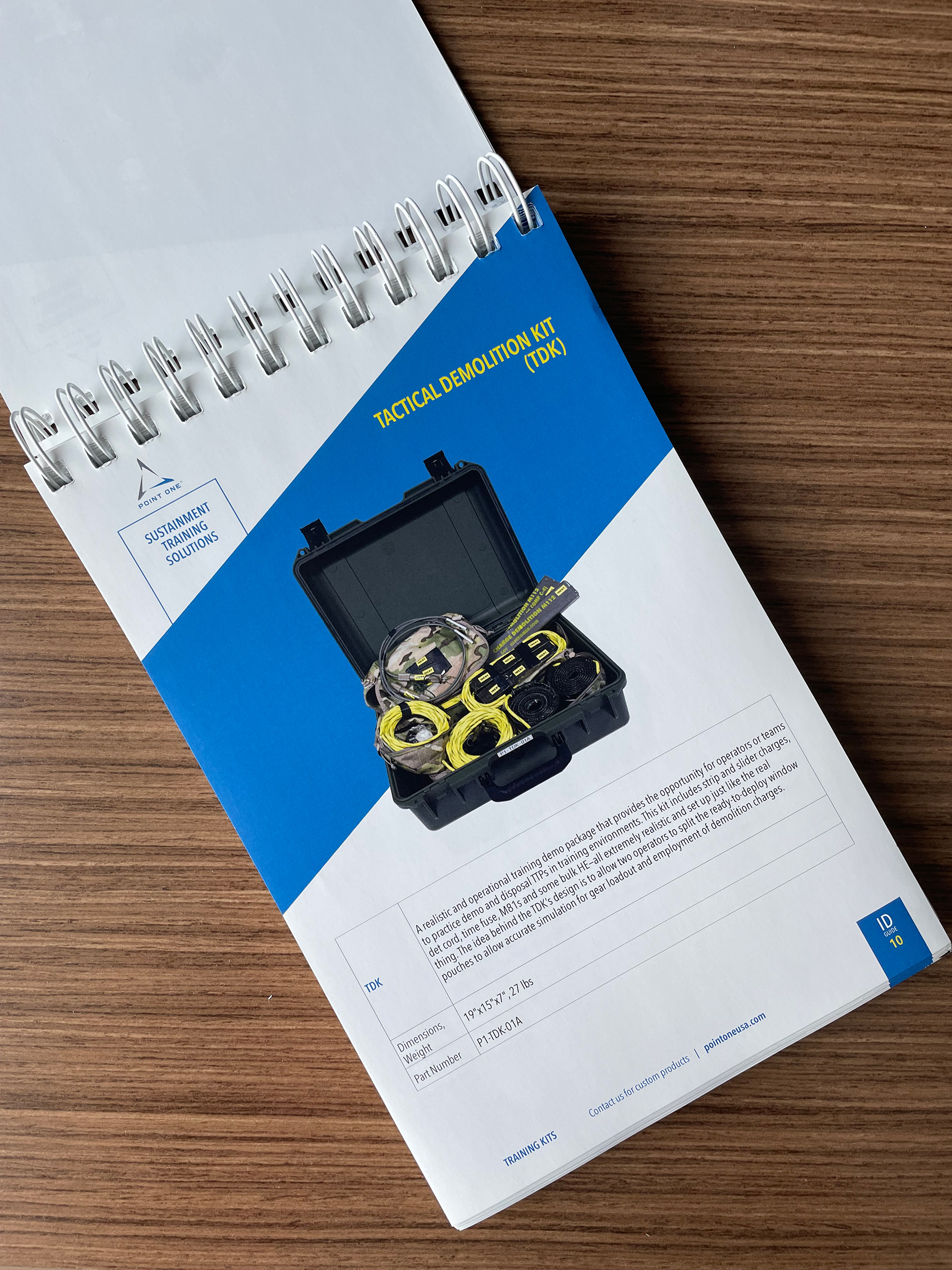 Product Catalog aka ID Guide, inside page sample