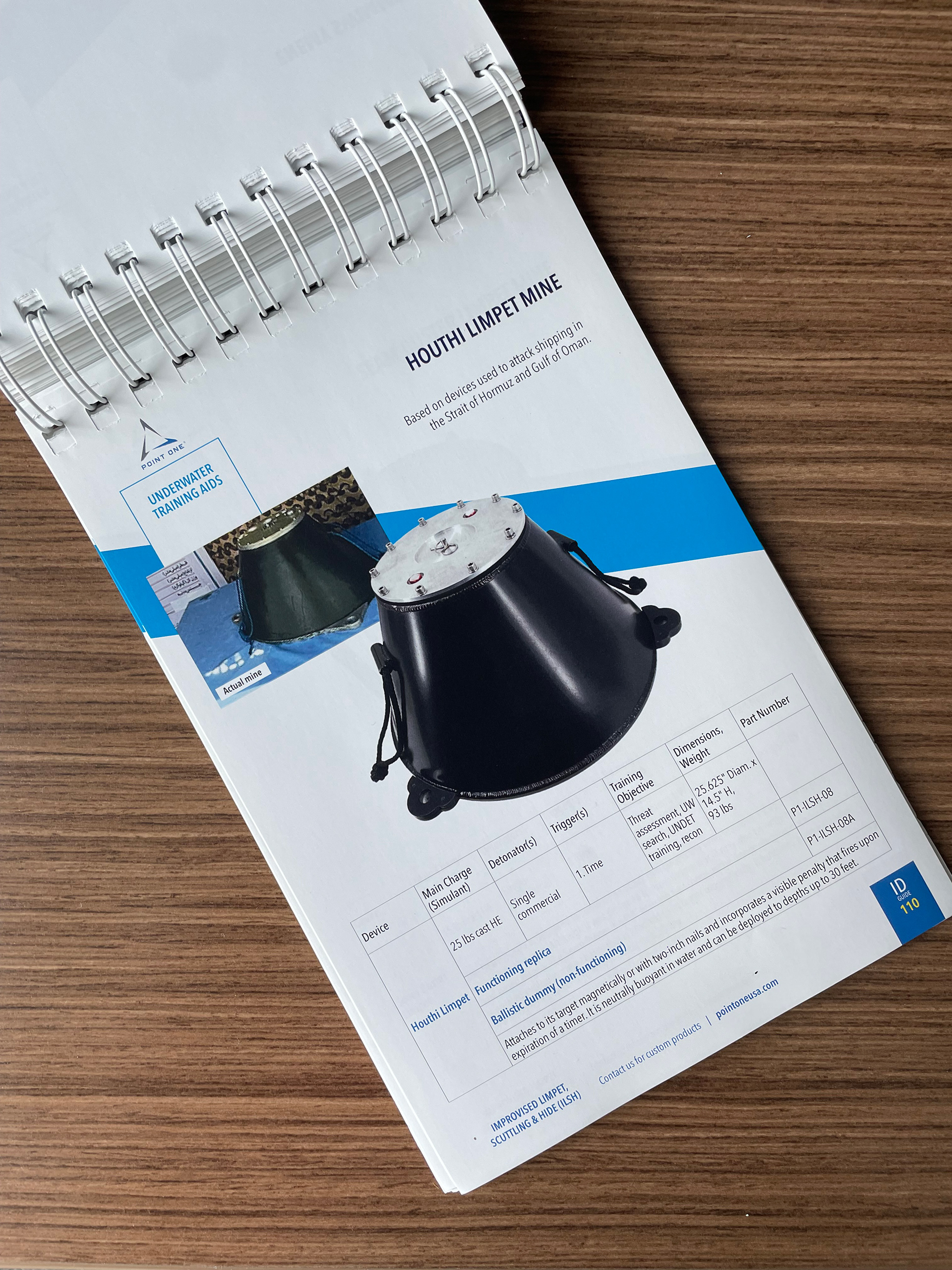 Product Catalog aka ID Guide, inside page sample