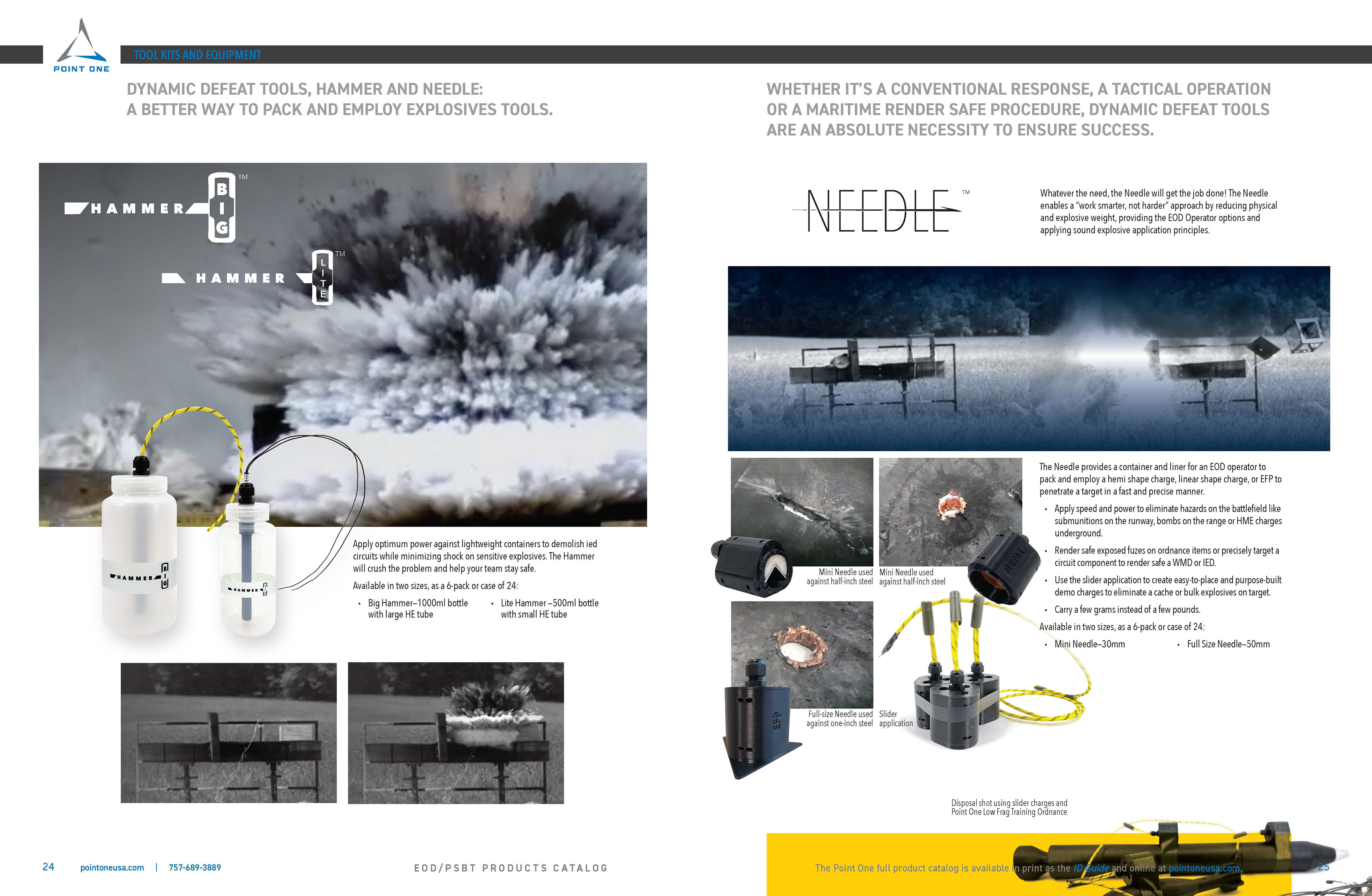 A Point One Product Catalog, inside pages