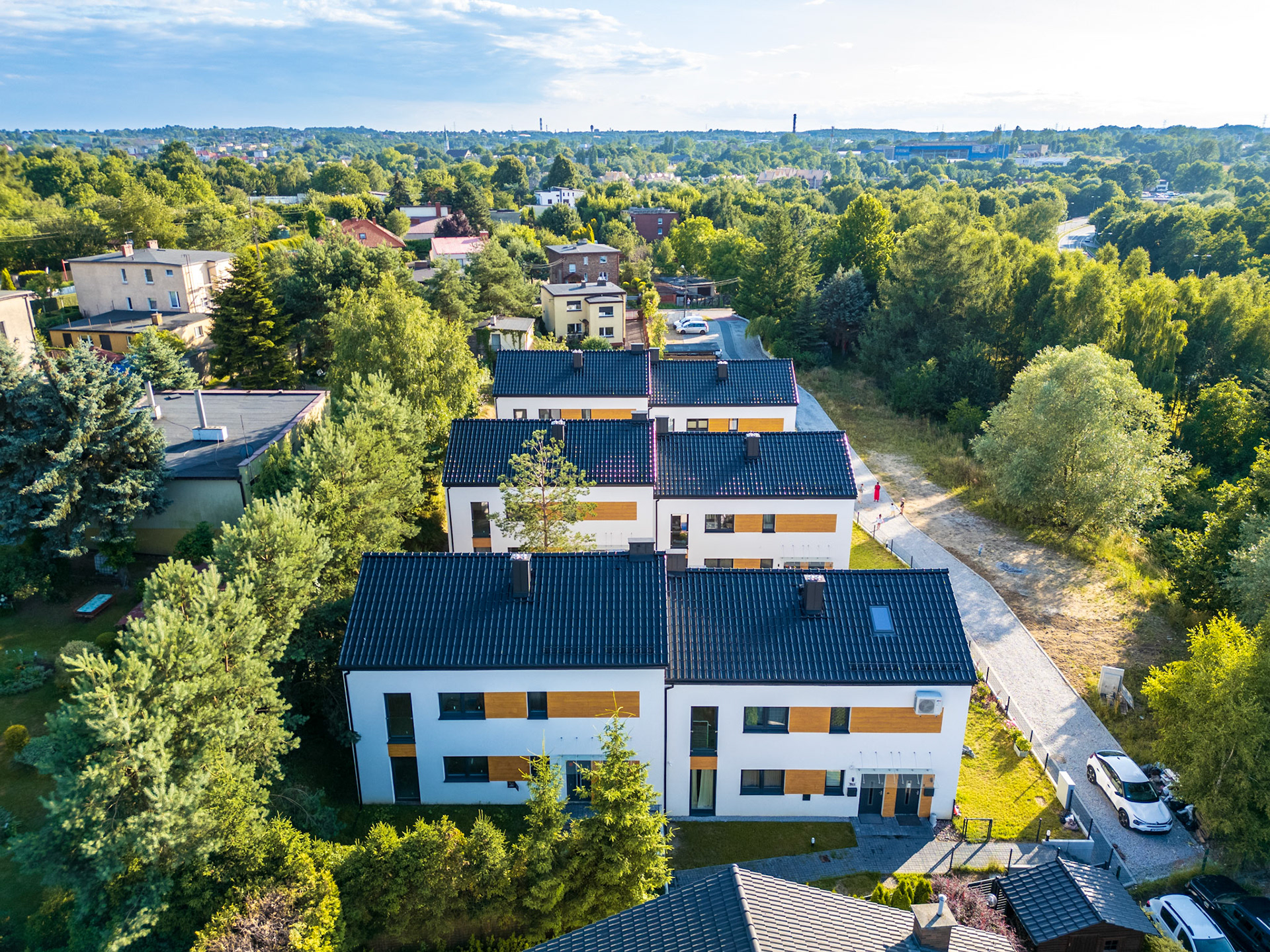 Osiedle domów w Mikołowie