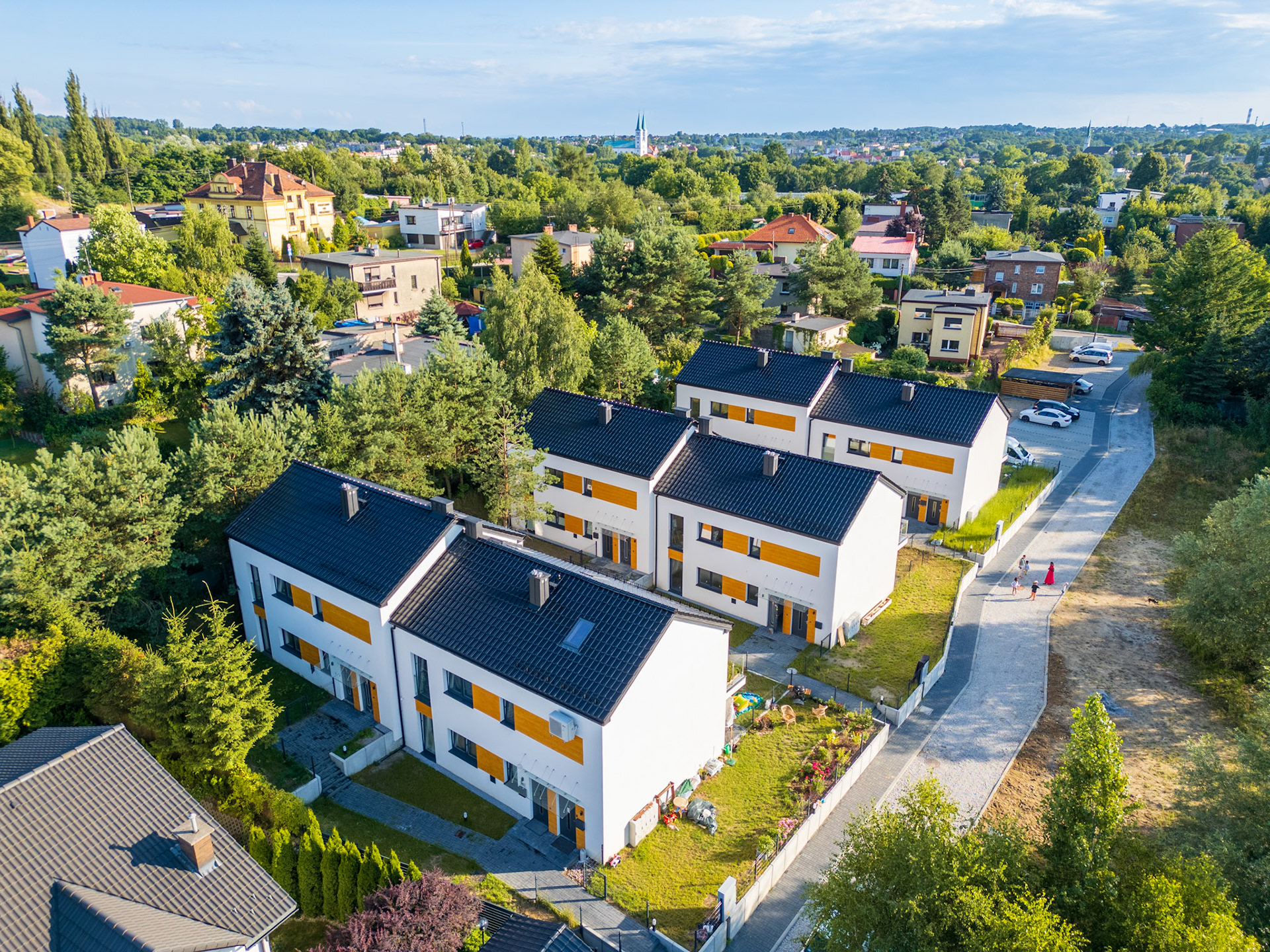 Osiedle domów w Mikołowie