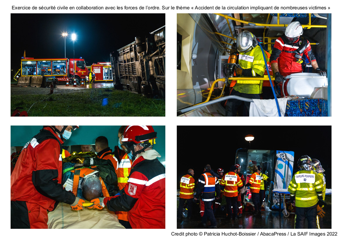 Exercice de sécurité civile - Novembre 2022