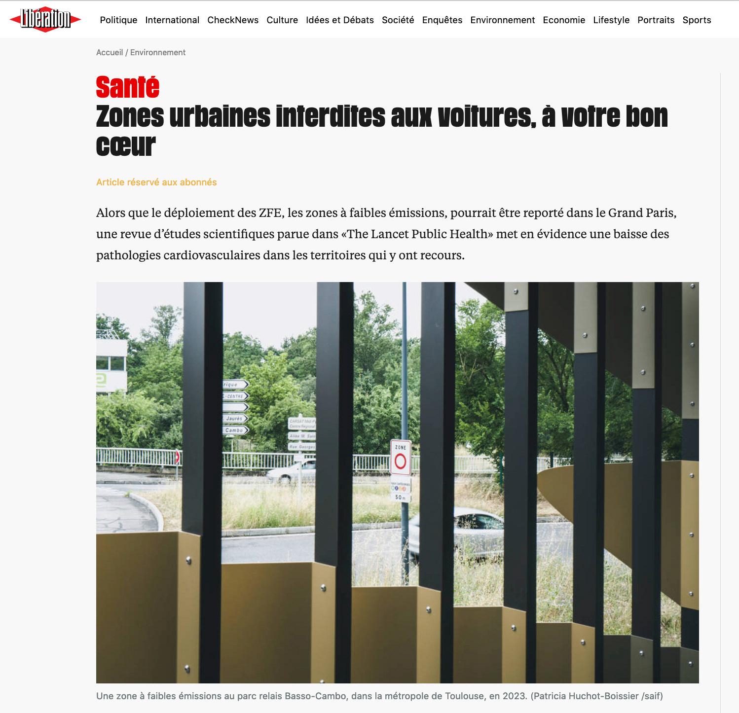 Libération - 1er Juillet 2023