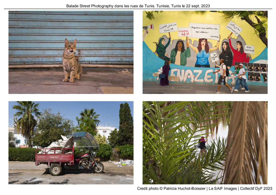Balade Street Photography dans les rues de Tunis. Tunisie, Tunis le 22 sept. 2023