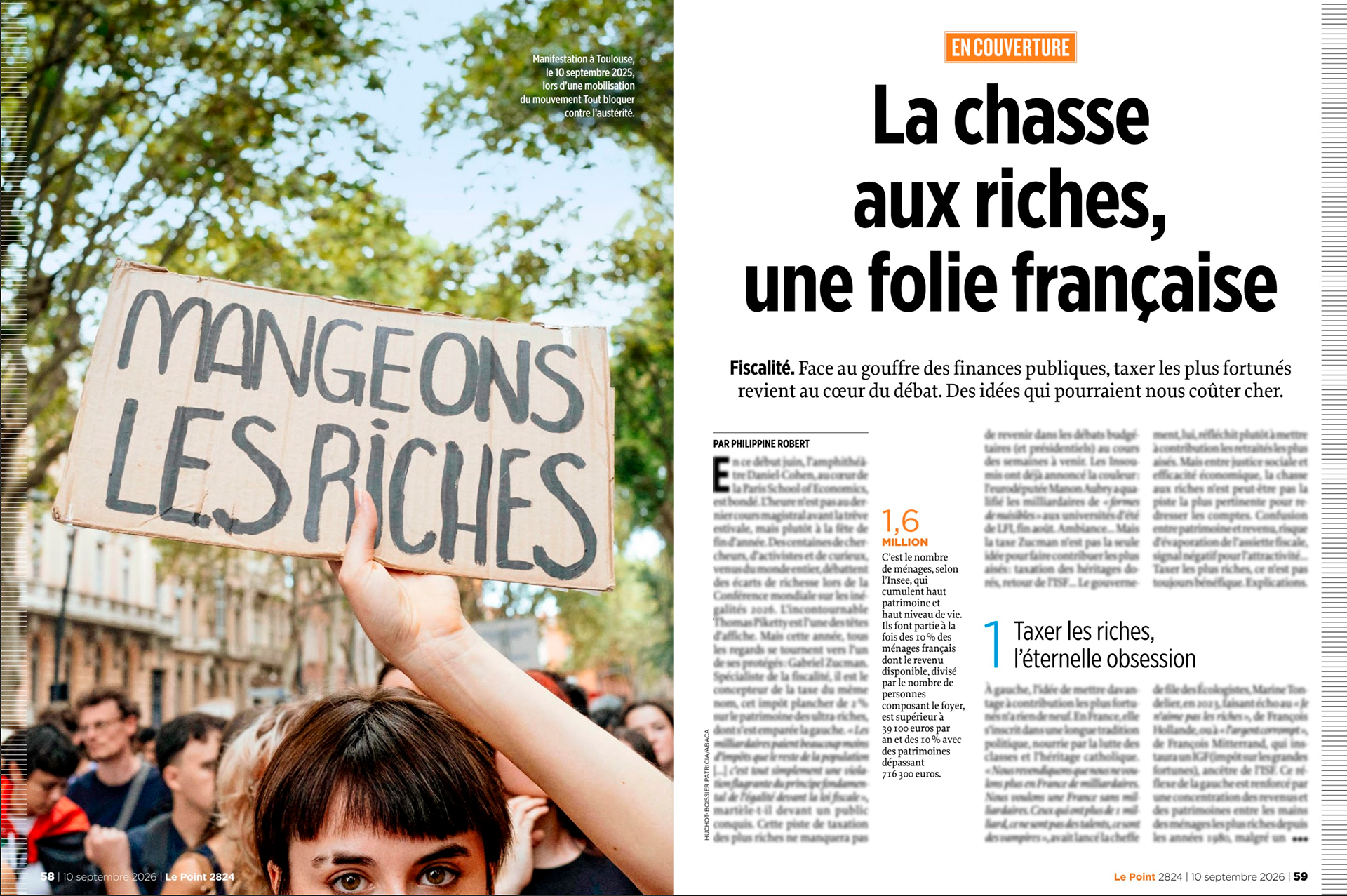 Le Point N°2824 du 10 septembre 2026