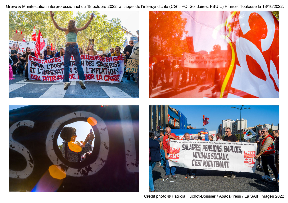 Gréve & Manif du 18 Octobre 2022