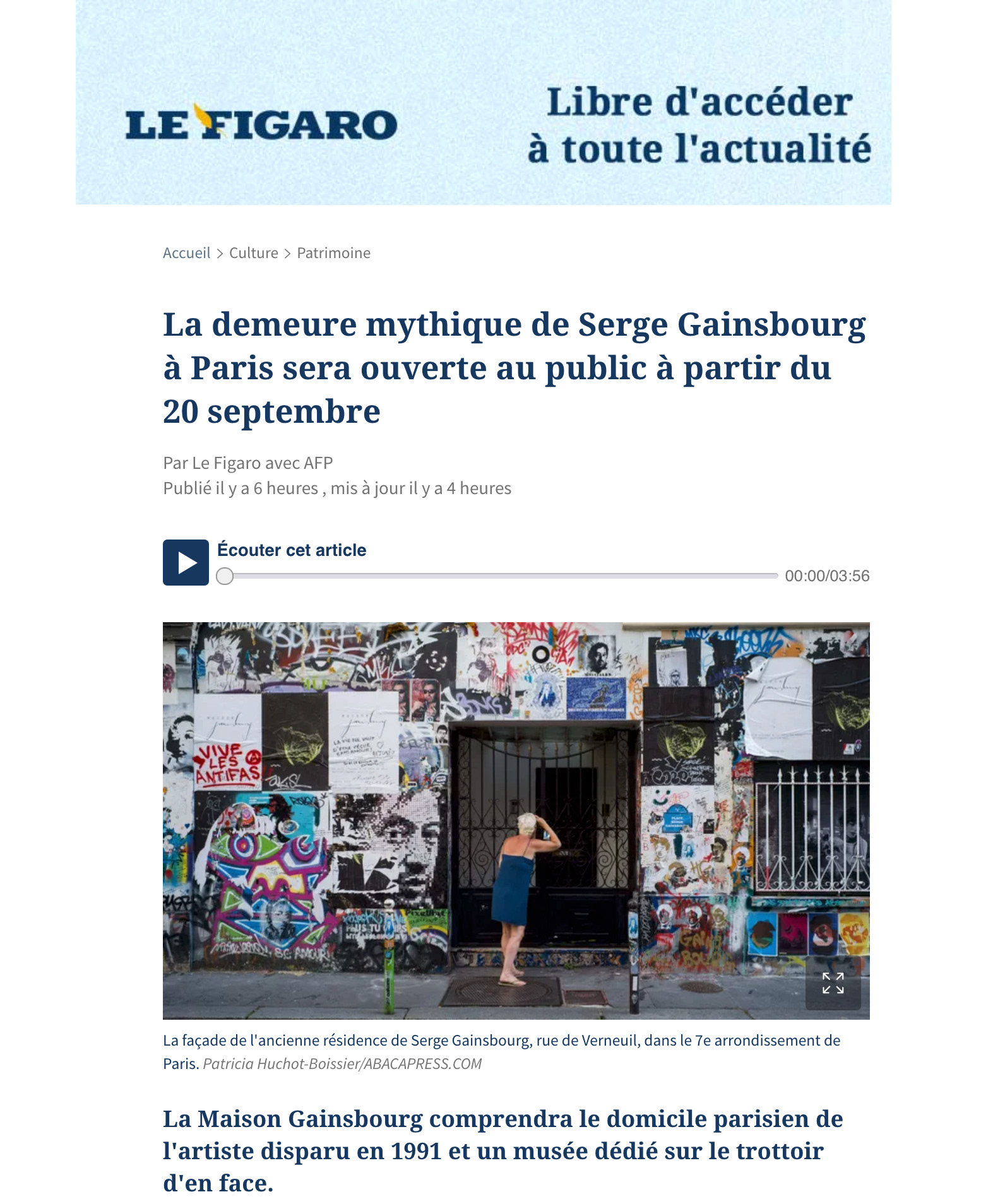 Le Figaro - 2 avril 2023