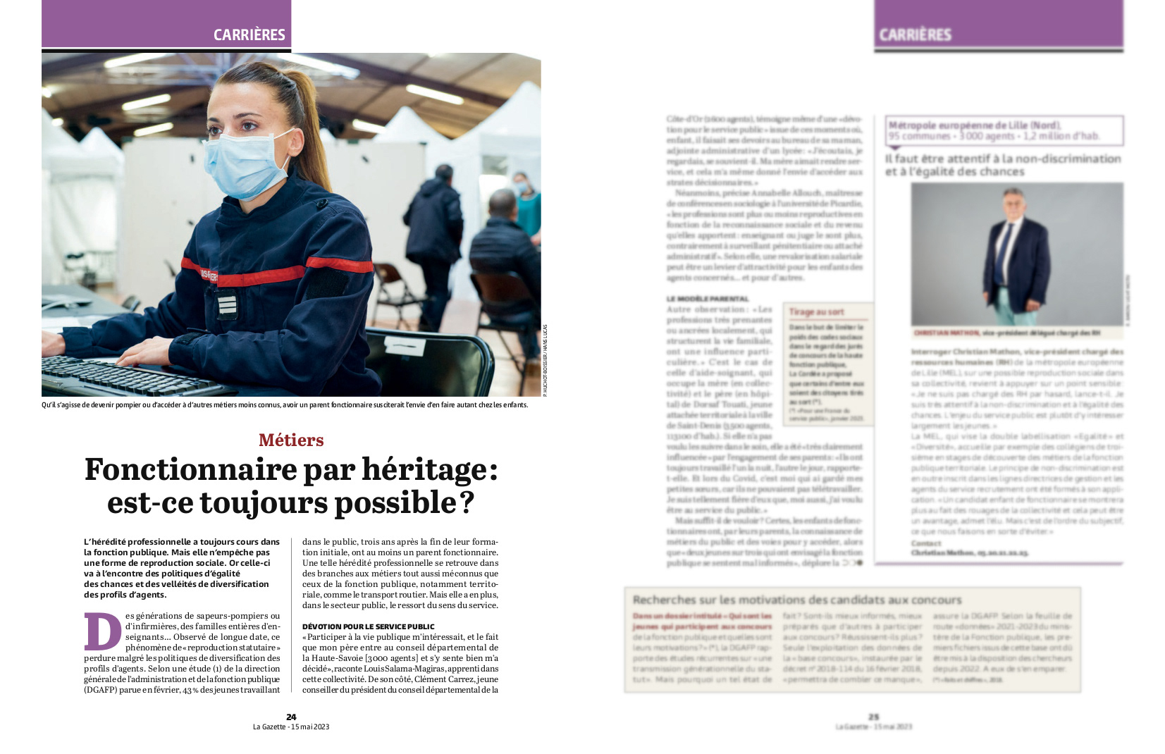 La gazette des communes - 15 mai 2023