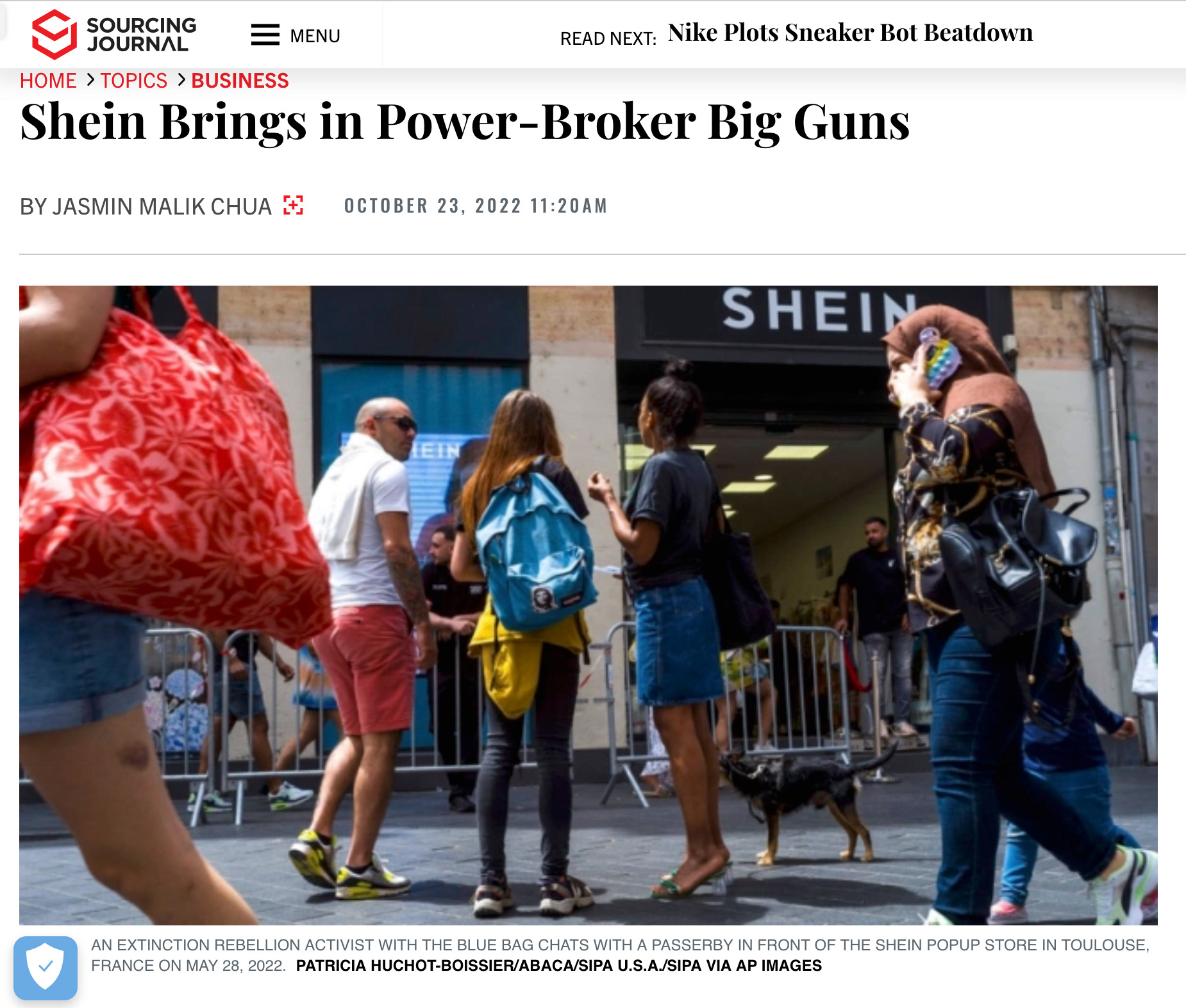 SOURCING JOURNAL / 23 octobre 2022