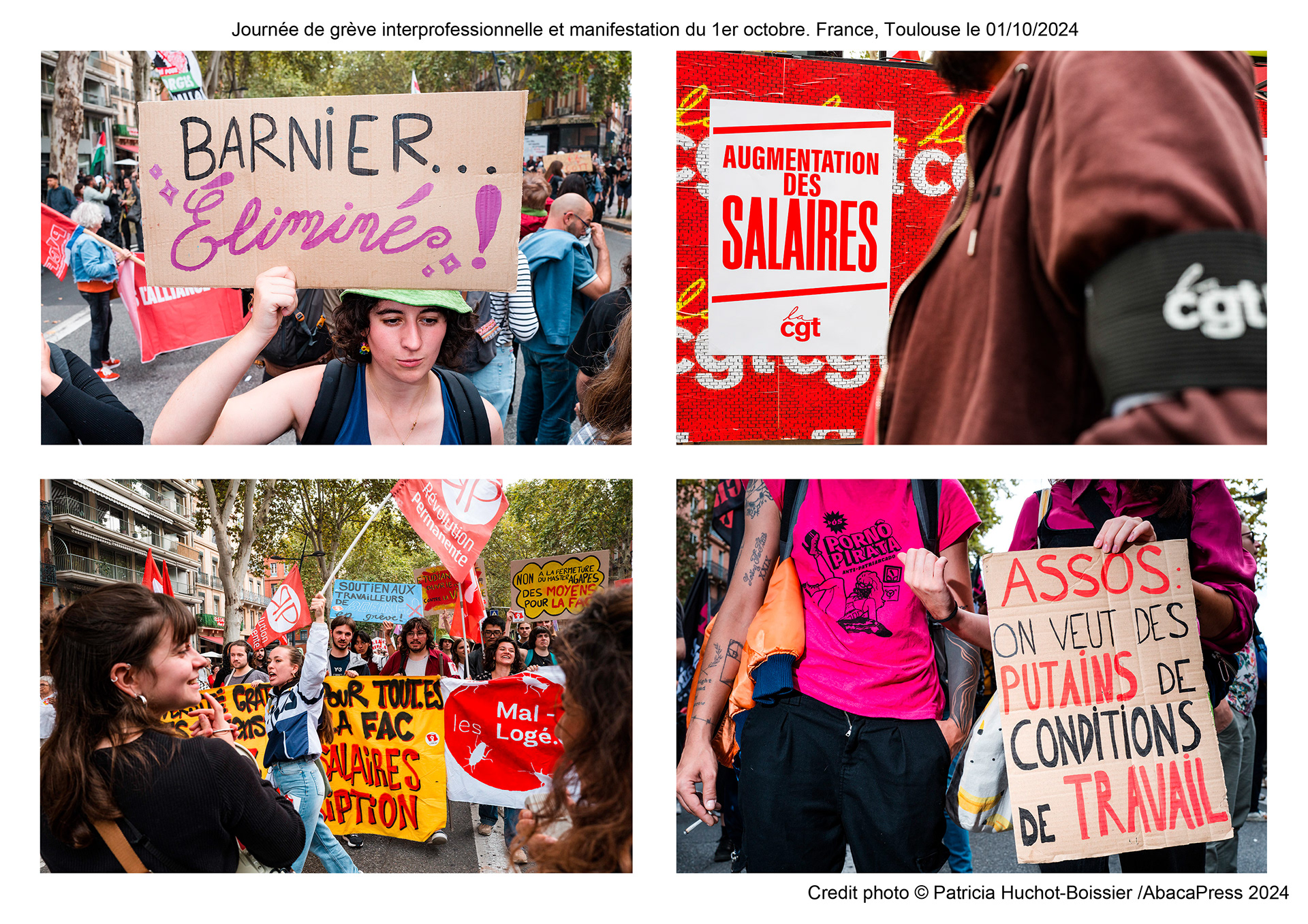 Journée de grève interprofessionnelle et manifestation du 1er octobre. France, Toulouse le 01-10-2024.jpg
