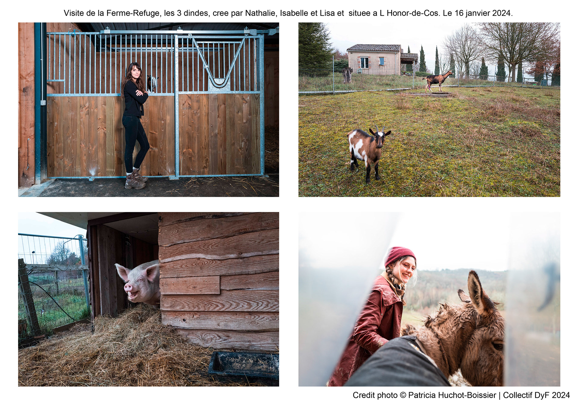 Rassemblement et blocages des agriculteurs sur l’A64 au niveau de Carbonne. France, Carbonne le 20 janvier 2024_