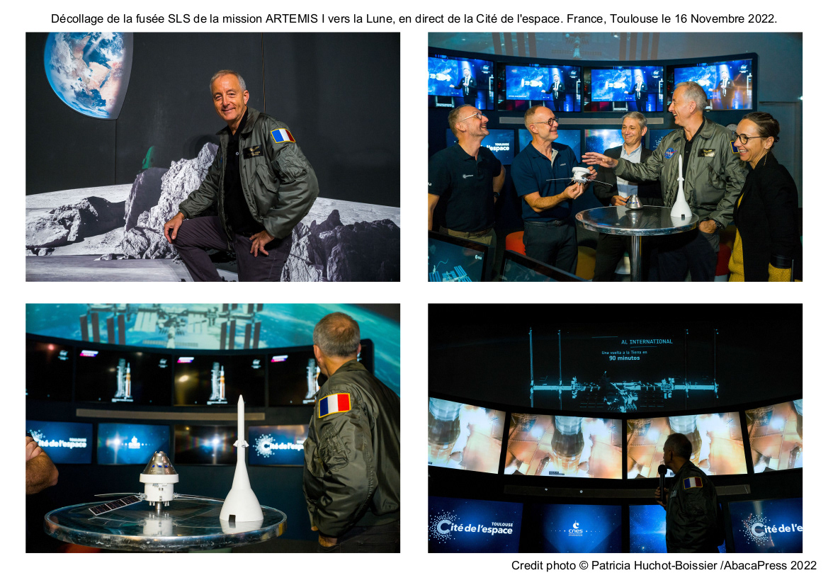 Decollage de la fusee SLS de la mission ARTEMIS I vers la Lune / 16 Novembre 2022