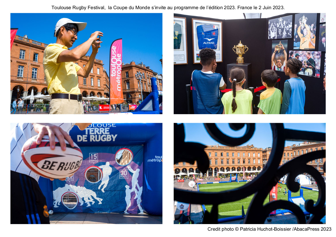 Toulouse Rugby Festival,  la Coupe du Monde s’invite au programme de l’édition 2023. France le 2 Juin 2023