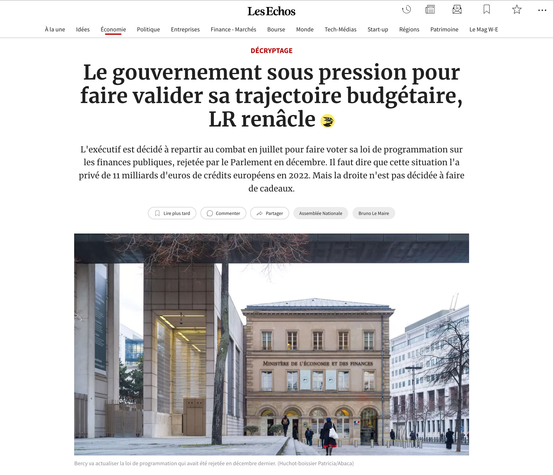 Les Echos - 9 mai 2023