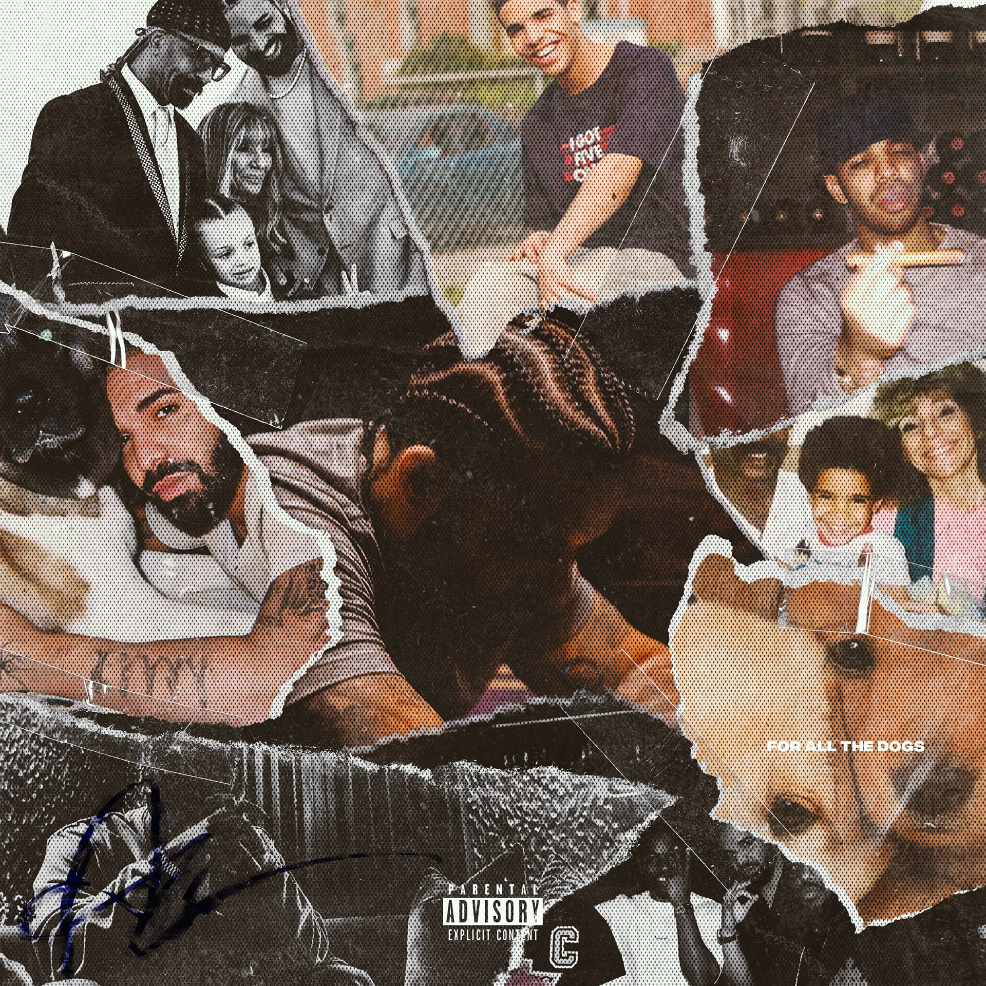 Drake - For All The Dogs Cover Art