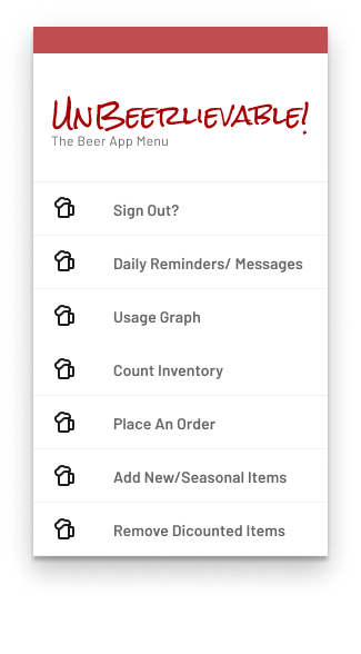 Drop Down Menu to aid in Navigation