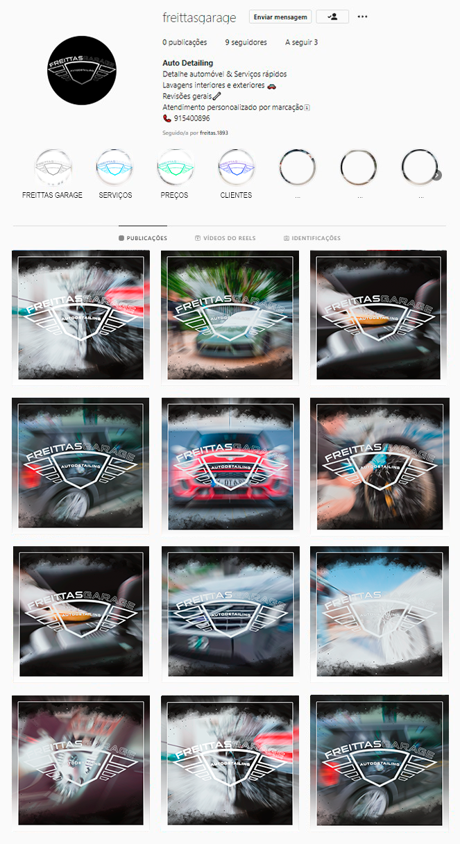 IG PAGE DESIGN by cleations
