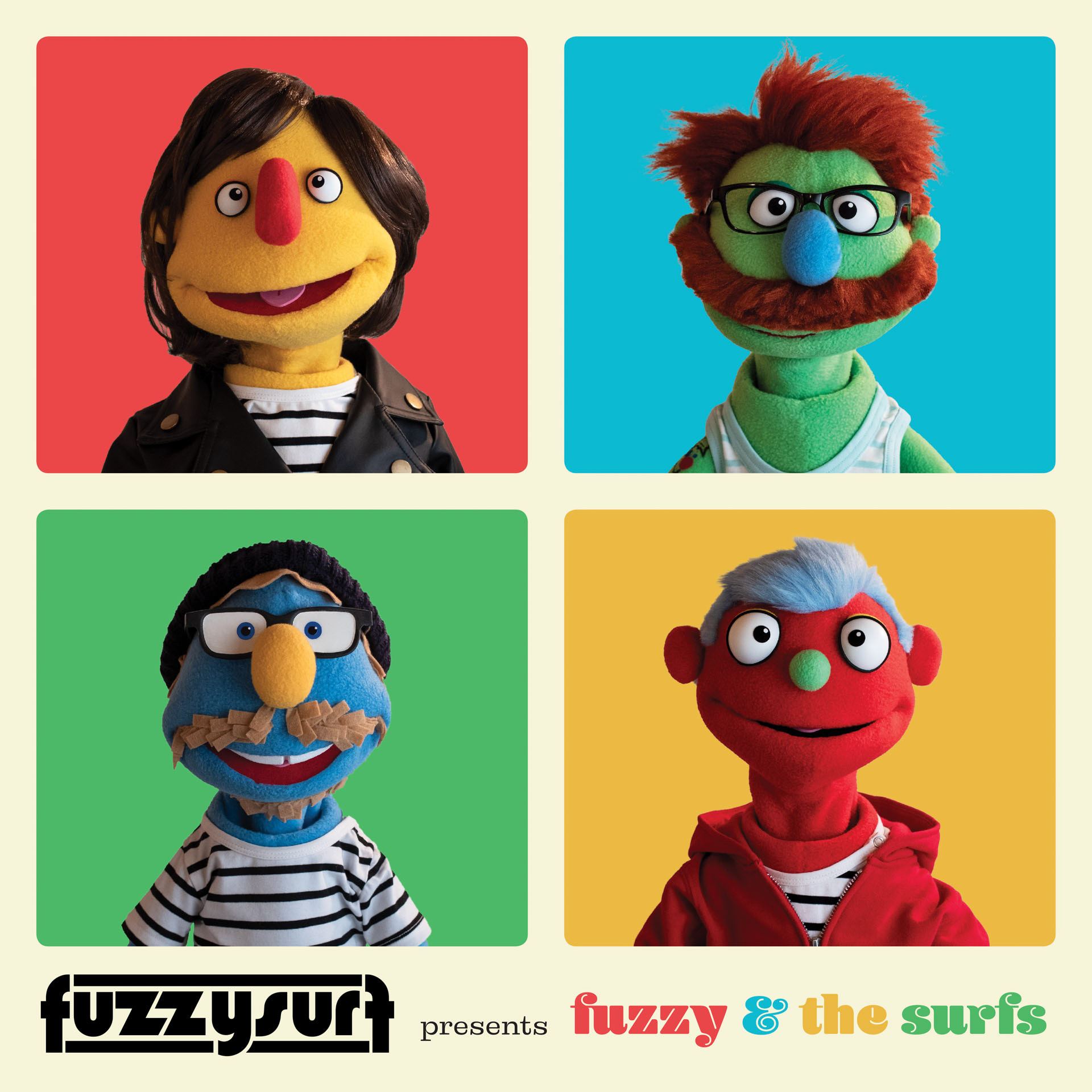 Fuzzysurf "Fuzzy & The Surfs" Album Art
