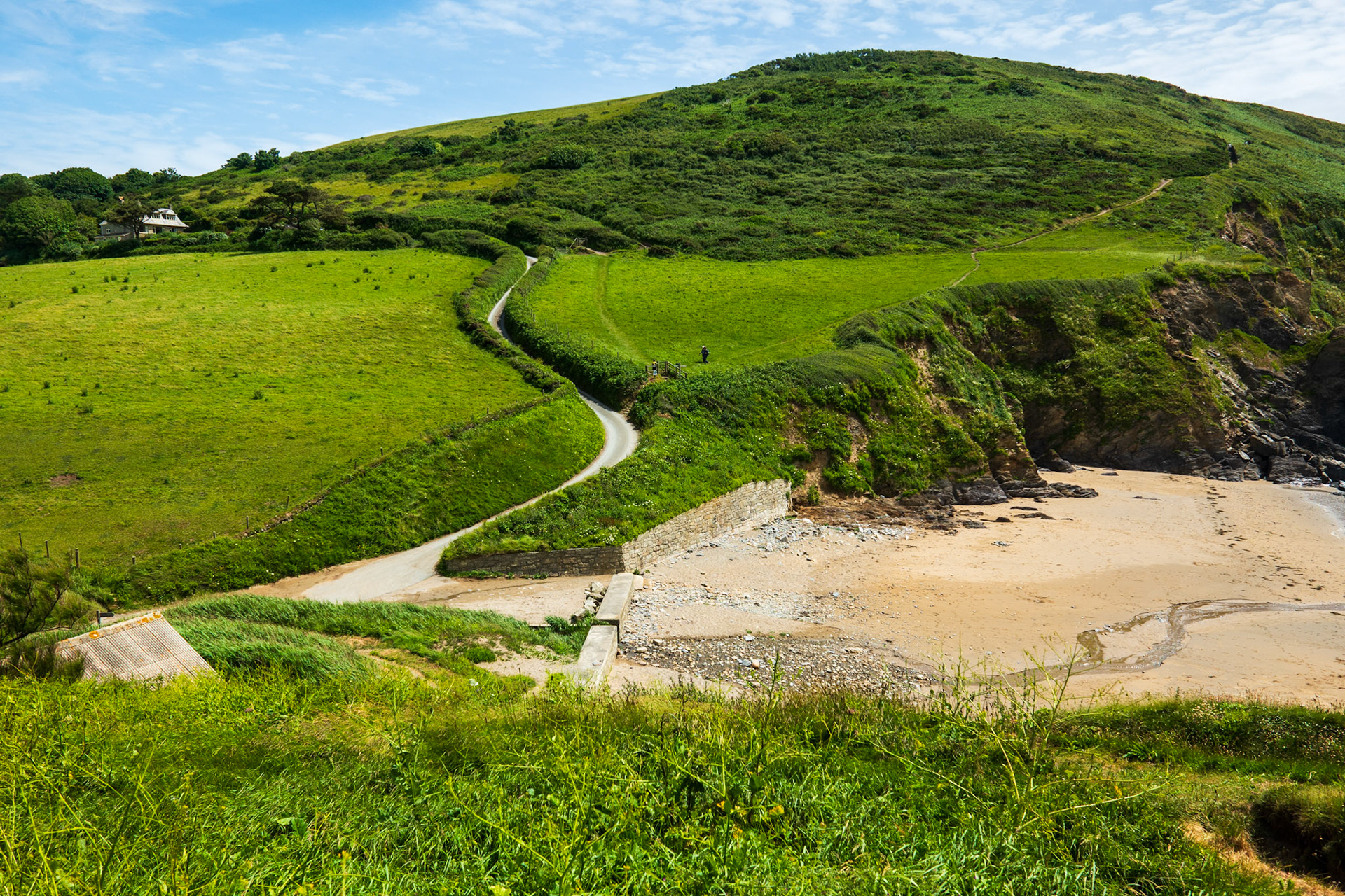 Day Three: Hemmick Beach: The Path Taken