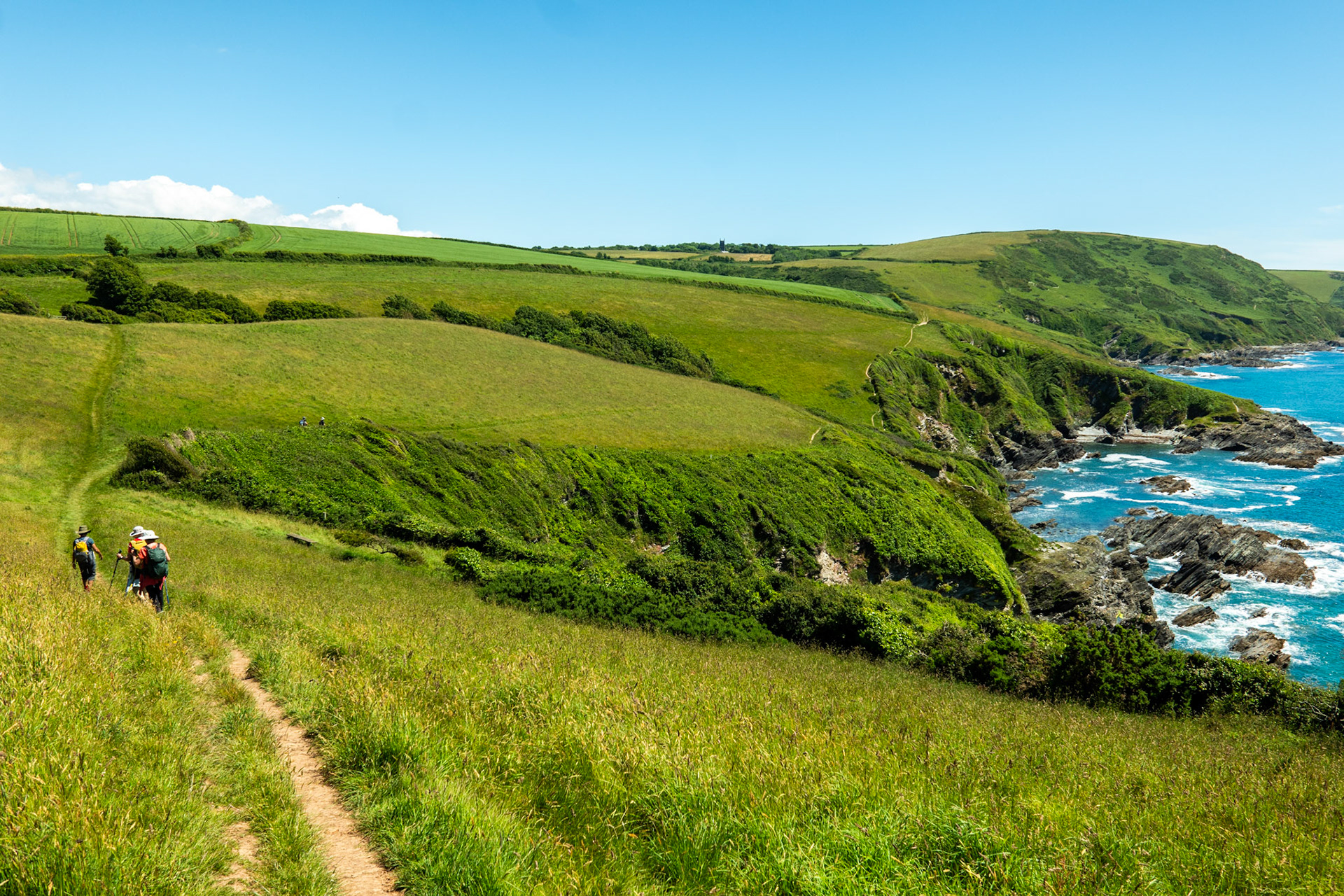 Day Six: Walking toward Lantivet Bay