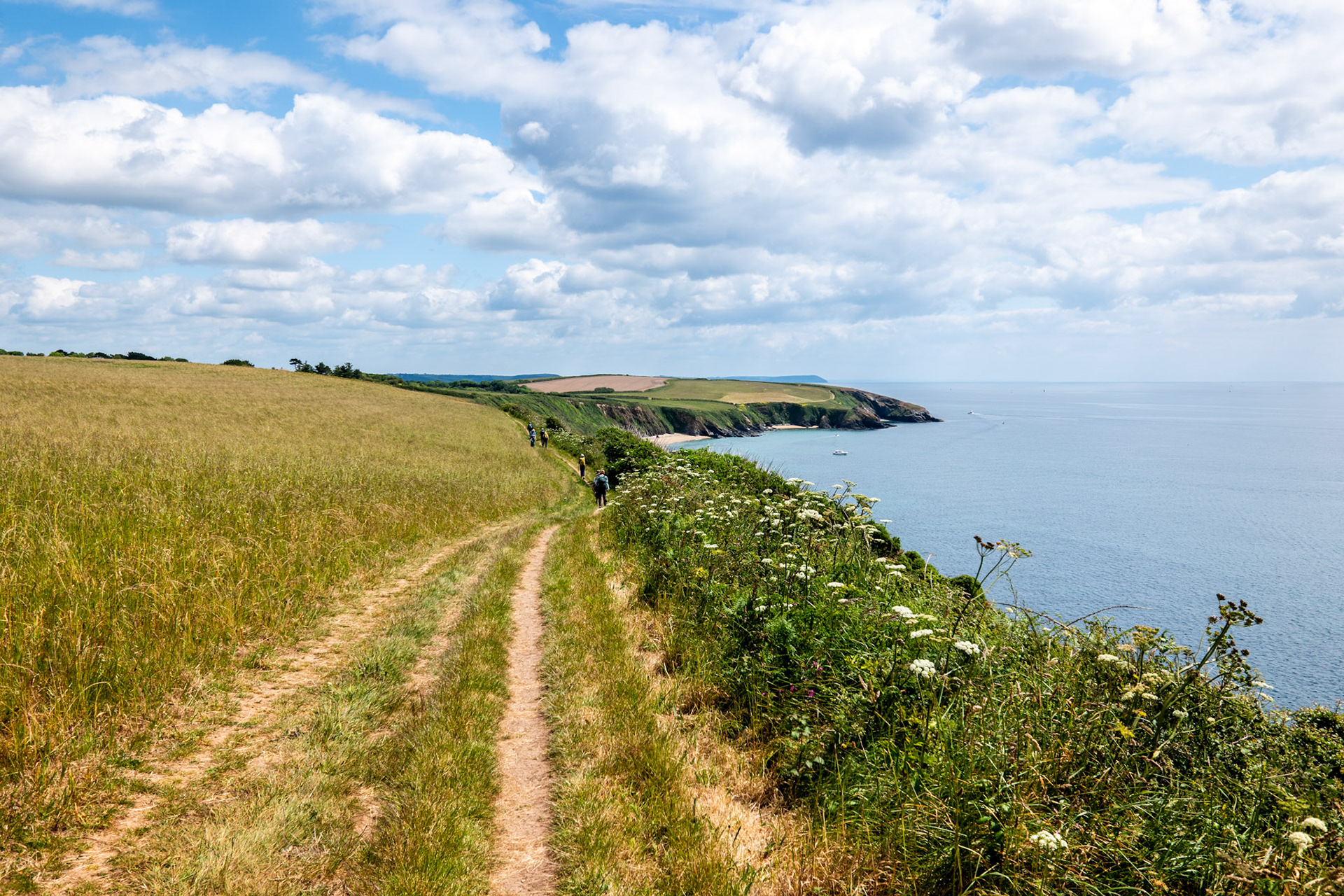 Day One: Cliffwalking Toward Portscatho