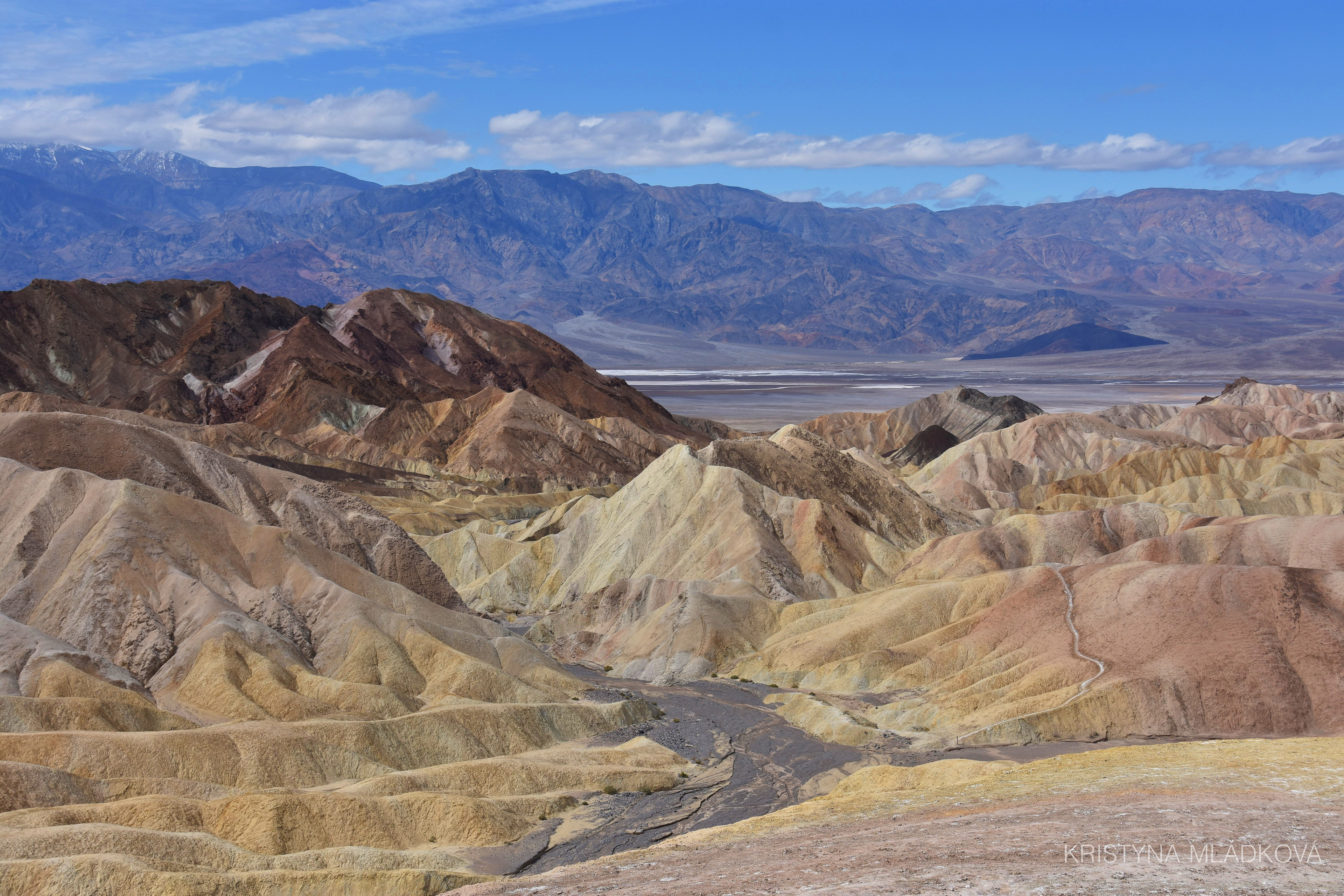 Zabriskie point, Death Valley