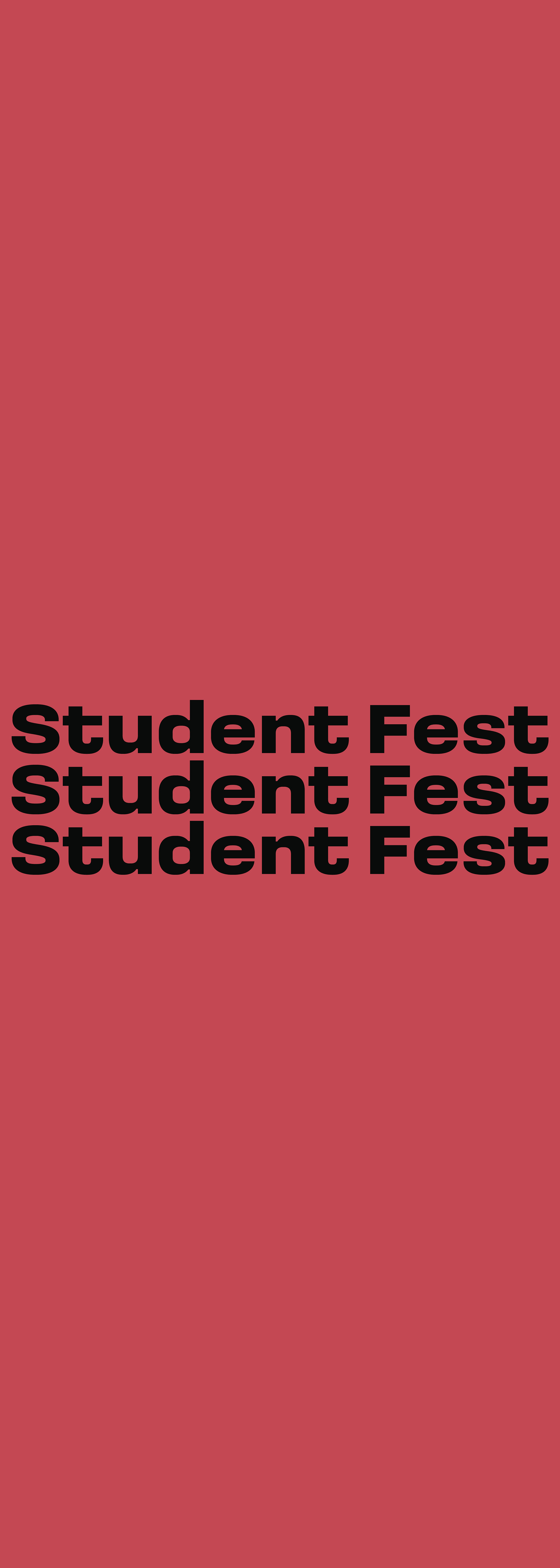 Stage banner