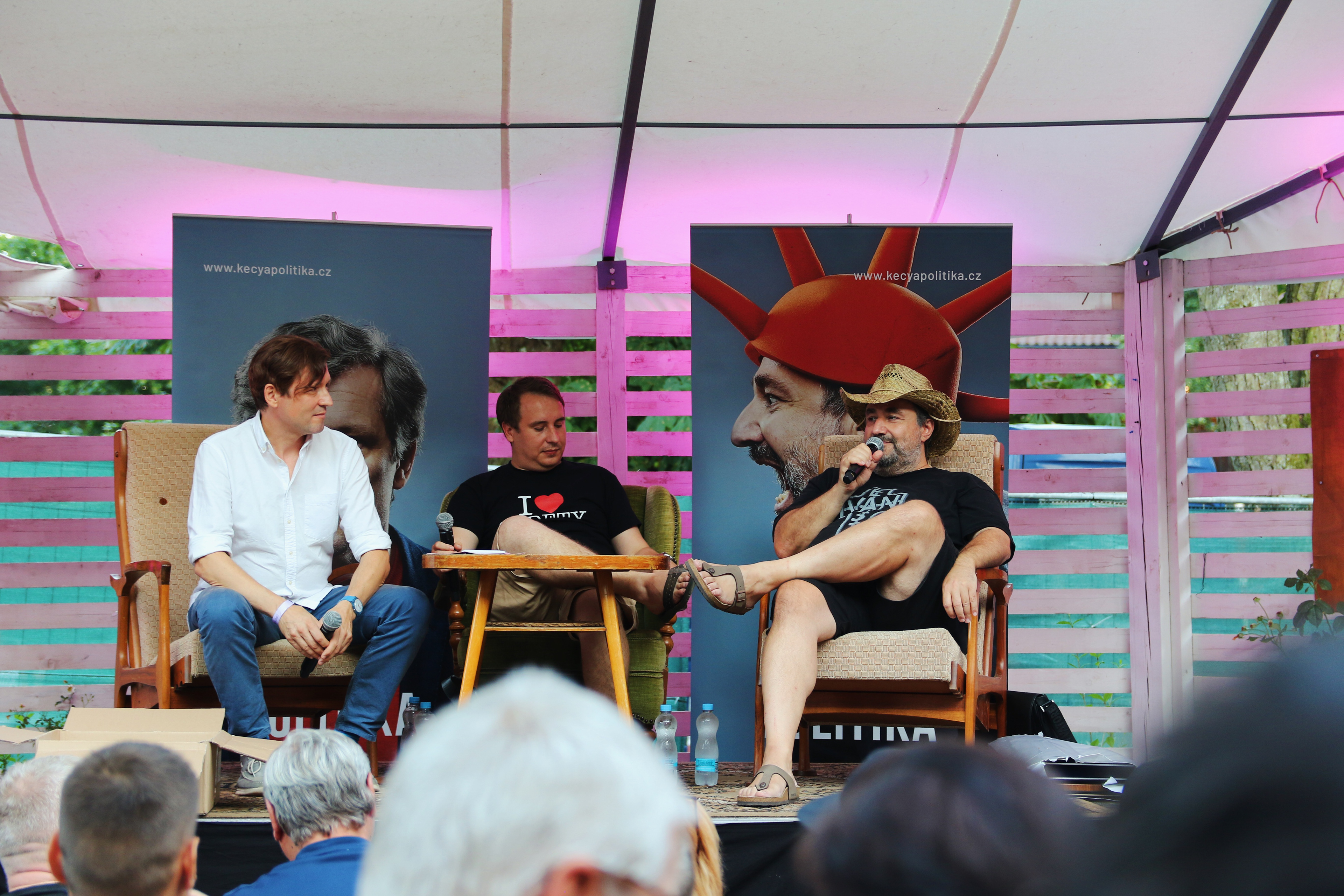 Kecy a Politika live podcast Brno Luleč