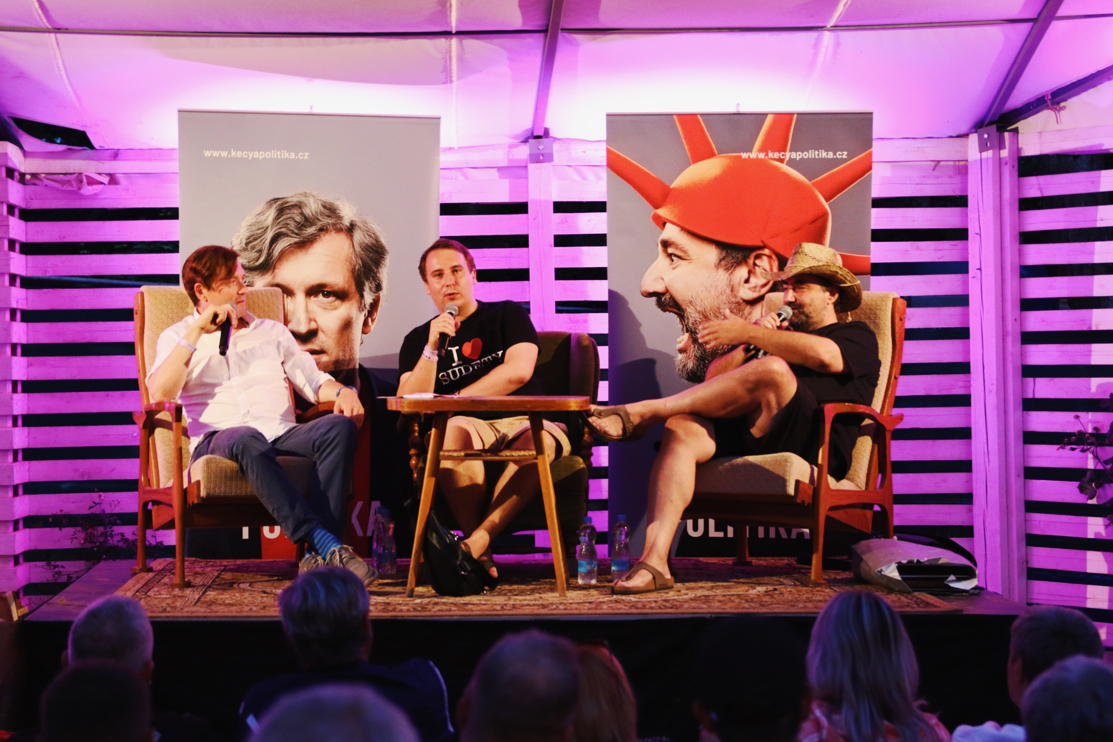 Kecy a Politika live podcast Brno Luleč