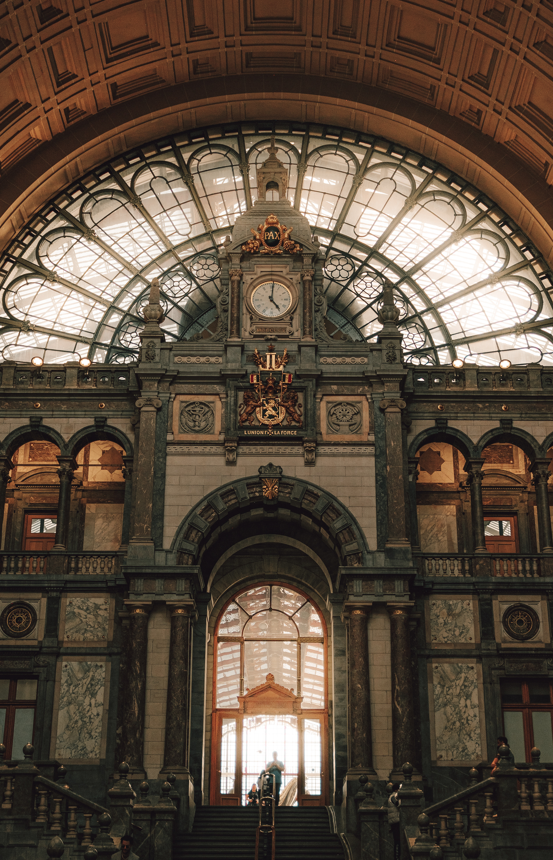 Grand Entrance Central Station, Antwerp, Belgium 2024