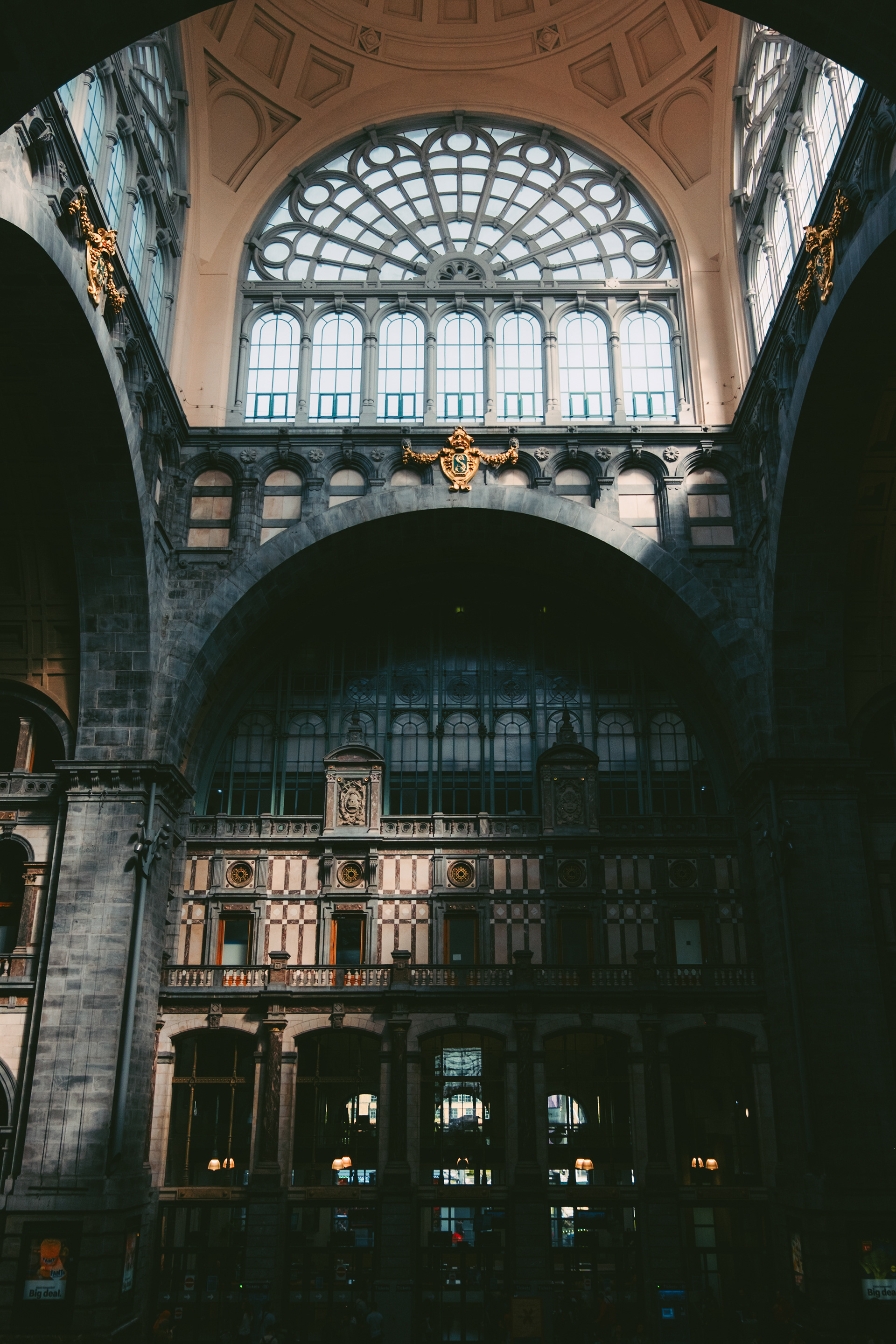 Grand Entrance Central Station, Antwerp, Belgium 2024