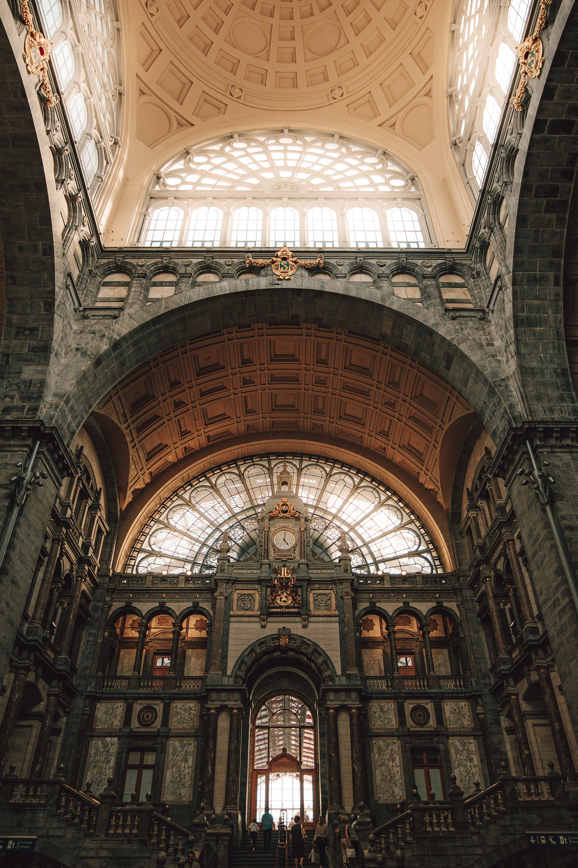 Grand Entrance Central Station, Antwerp, Belgium 2024