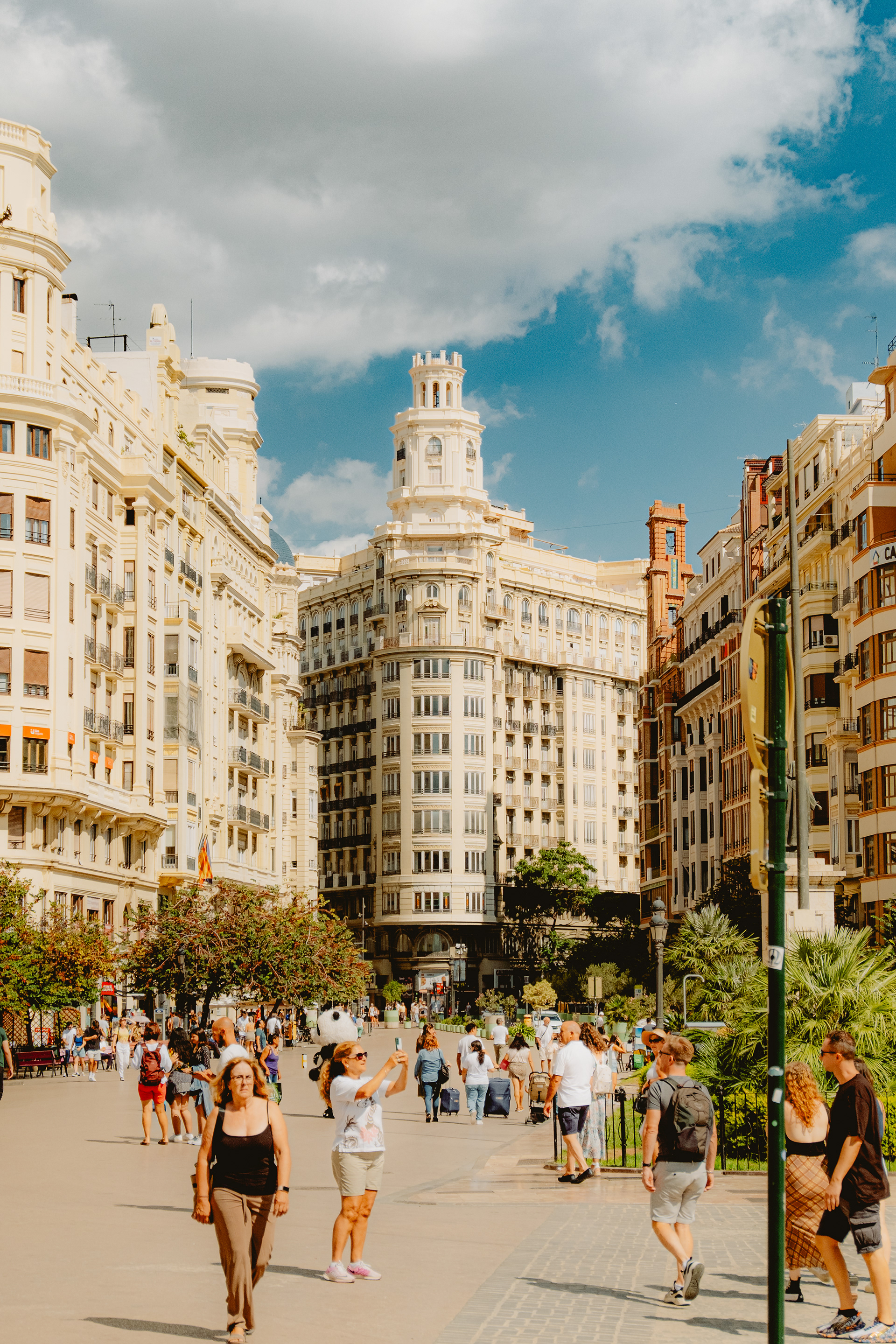 Old Classis Spain buildings, Valencia, Spain 2023