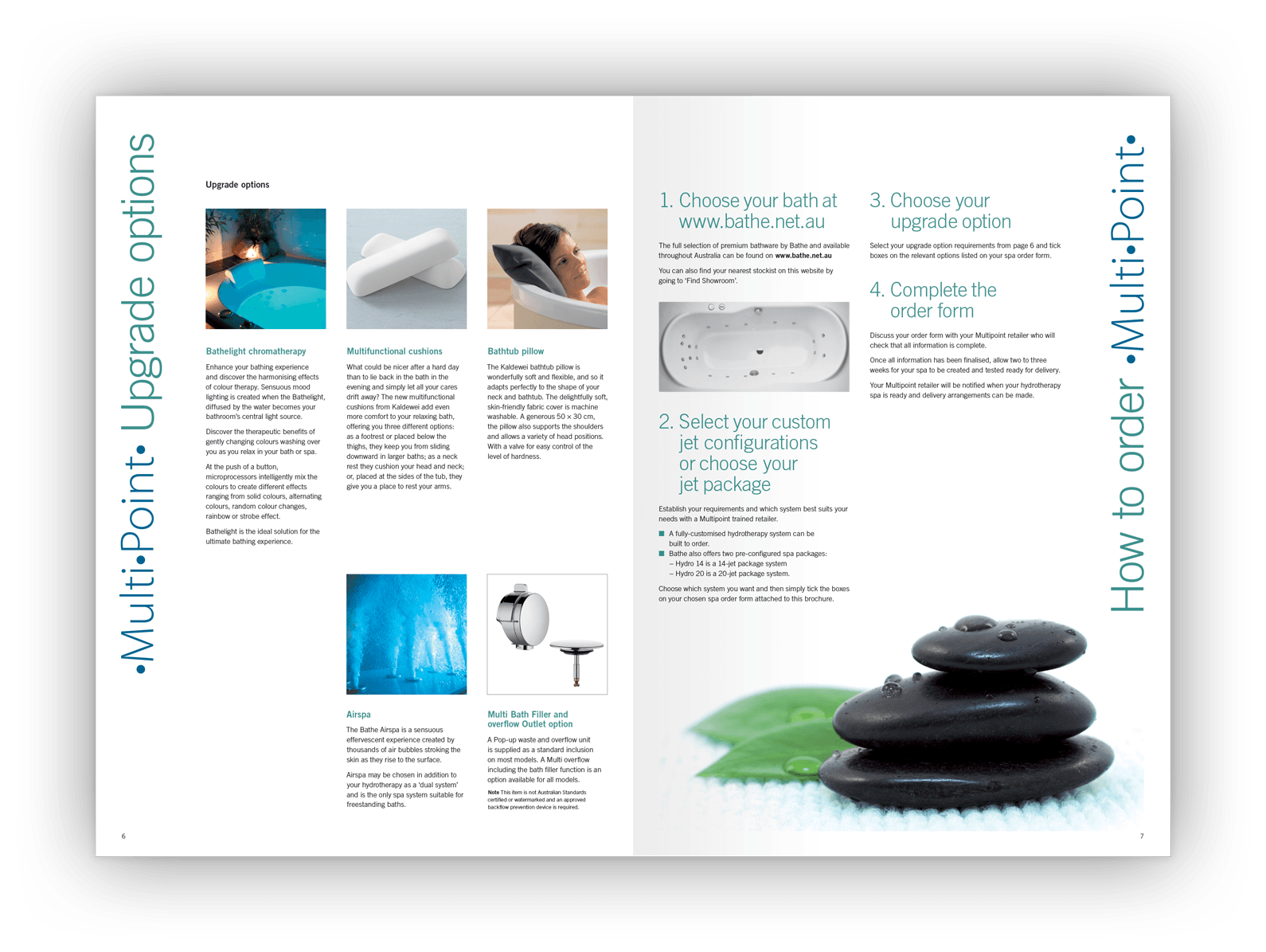 Double-page layout design.