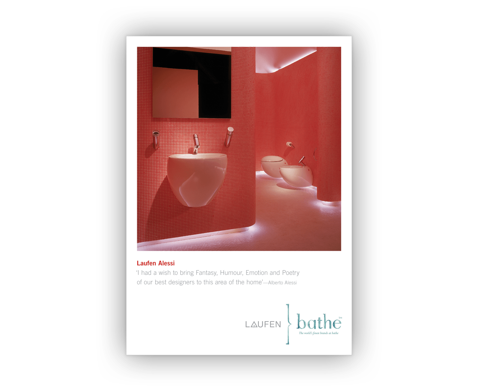One of the brochure cover designs.
