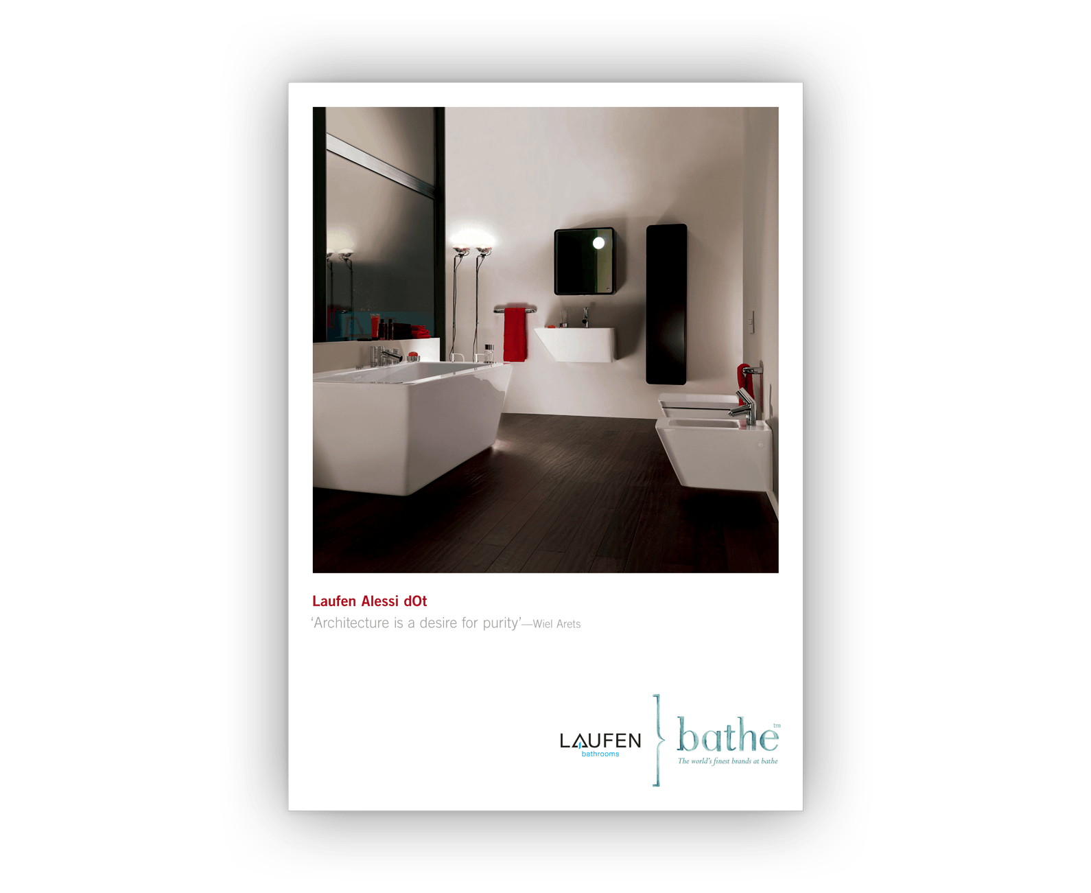 One of the brochure cover designs.