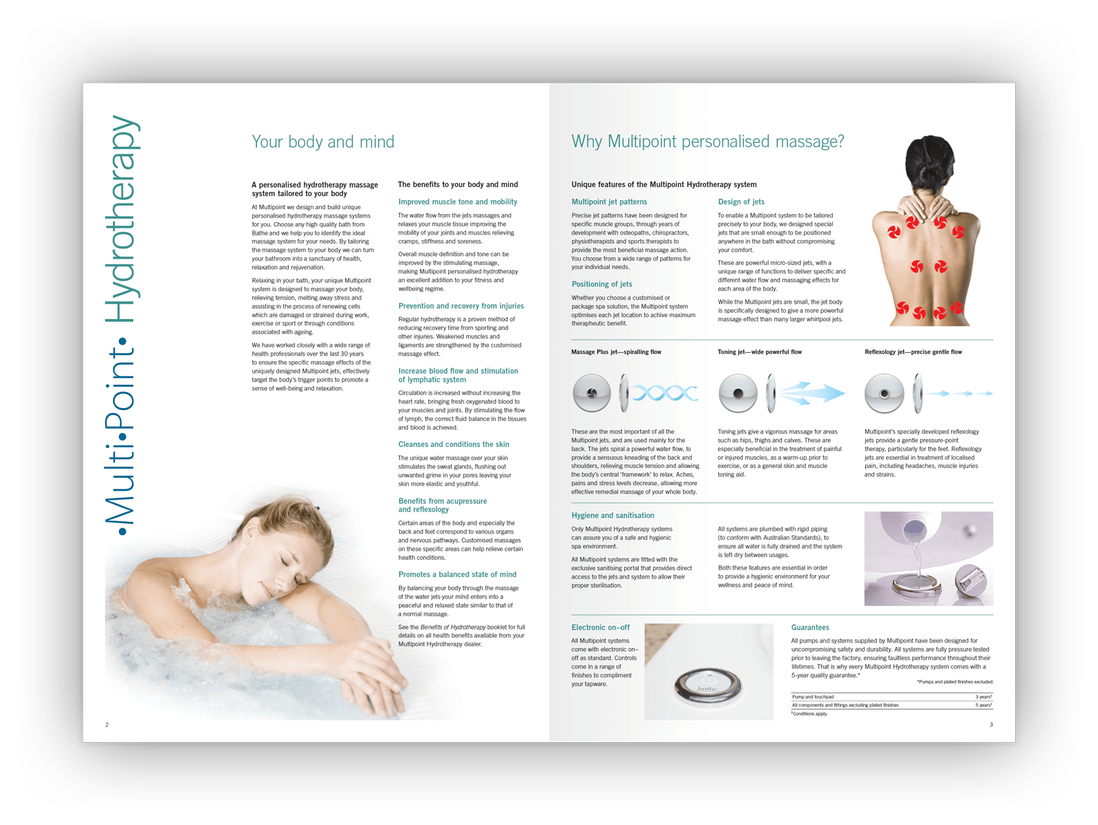 Double-page layout design.