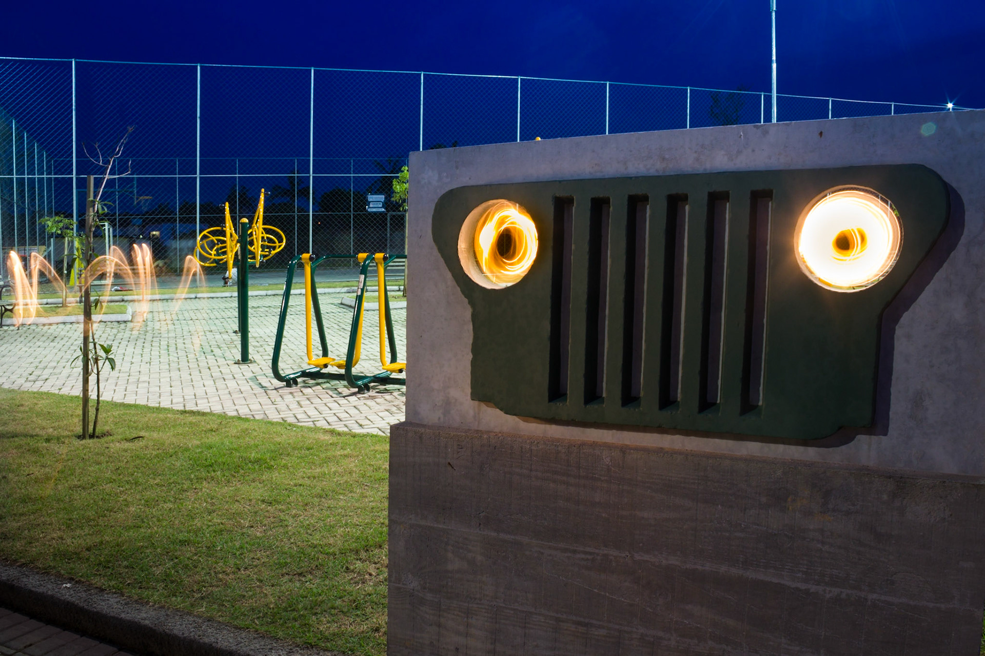 Jeep wall