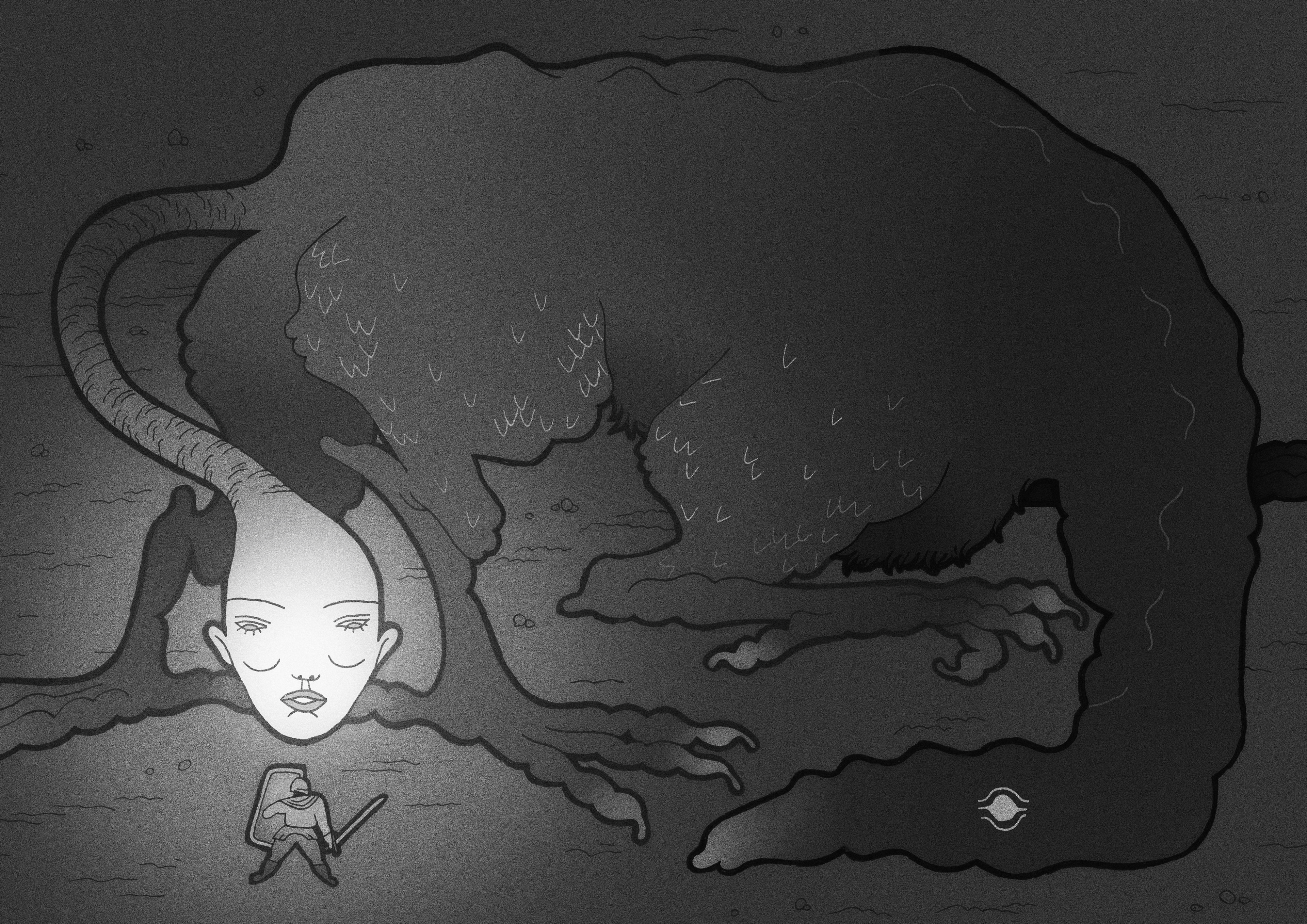 Illustration pour le numéro 8 de la revue Miam