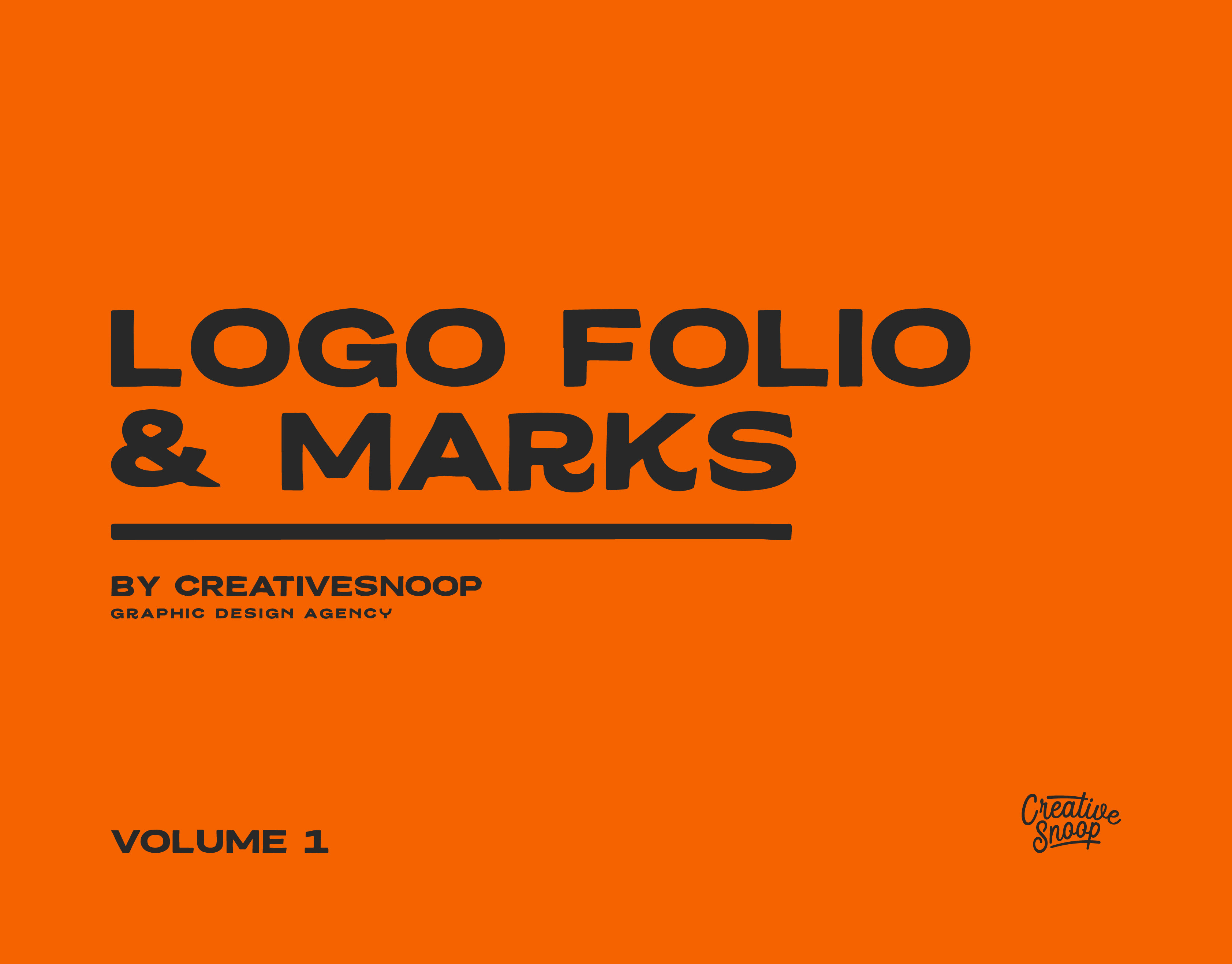 Creative Snoop - Logo Folio Vol. 1