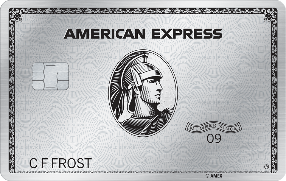 Platinum Charge Card (metal)