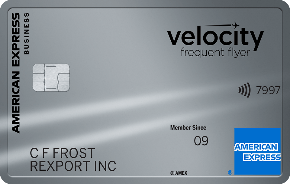 Velocity Frequent Flyer Business Card — Australia